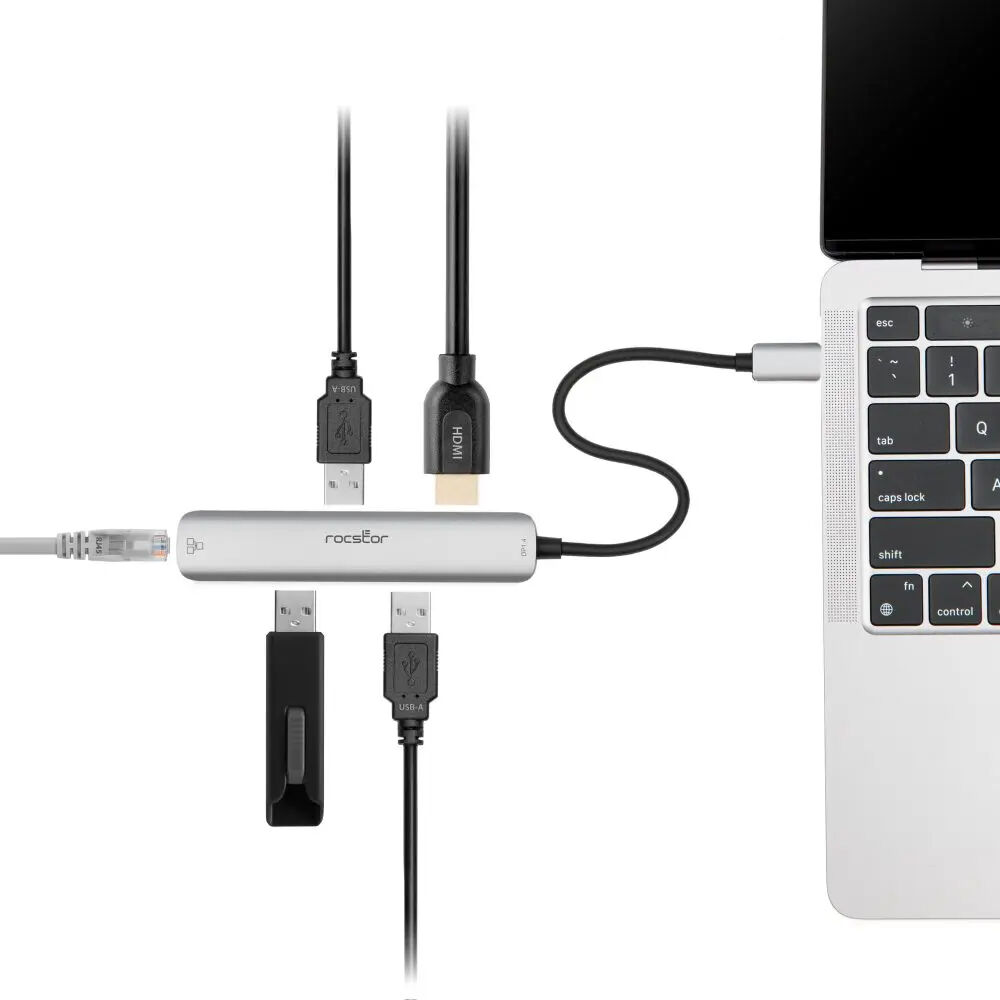 USB-C 5-IN-1 4K MULTIPORT ADAPTER WITH DP 1.4 ALT MODE - USB C TO HDMI 4K@60HZ, — view 7