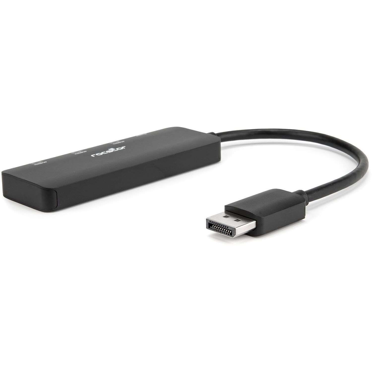 DisplayPort 1.4 to triple HDMI 4K adapter with MST for multi-monitor setups — view 3