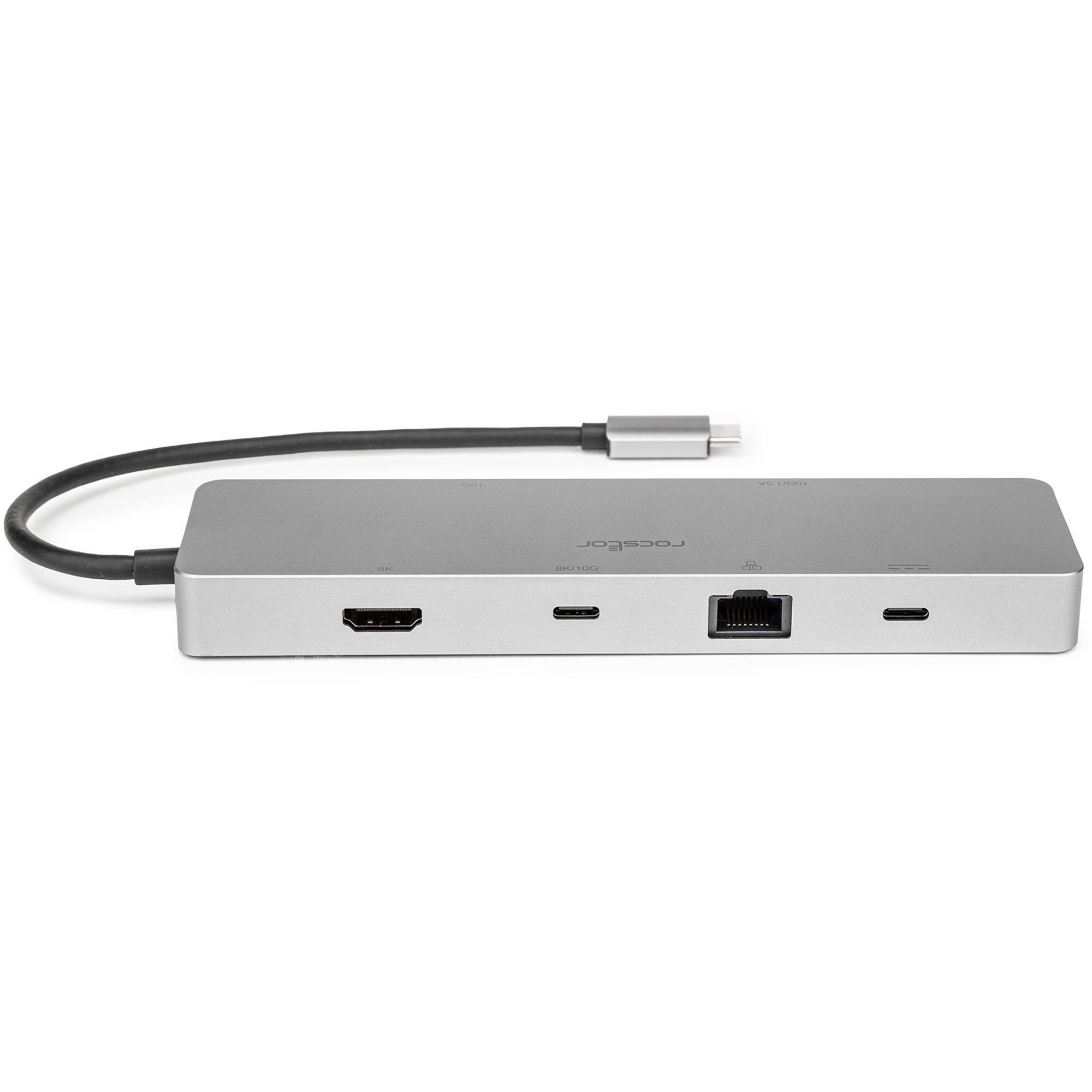 PREMIUM USB-C 6-IN-1 DUAL DISPLAY MULTIPORT - USB C TO HDMI 8K@30HZ, USB-C 3.2 1 — view 3