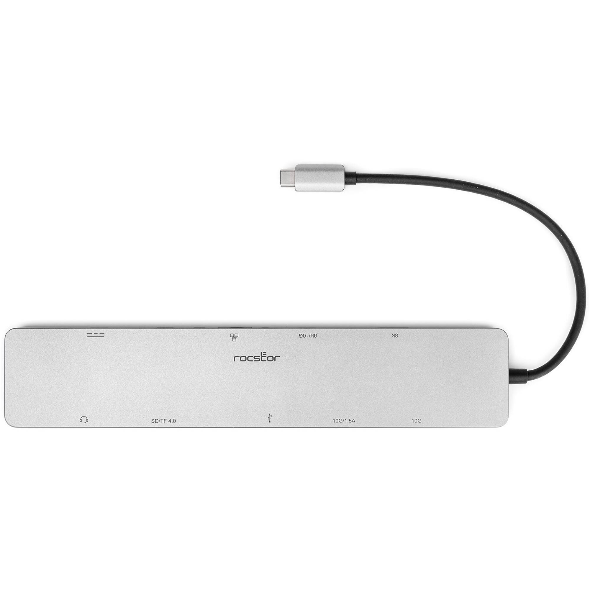PREMIUM USB-C 10-IN-1 DUAL DISPLAY MULTIPORT - USB C TO HDMI 8K@30HZ, USB-C 3.2 — view 5