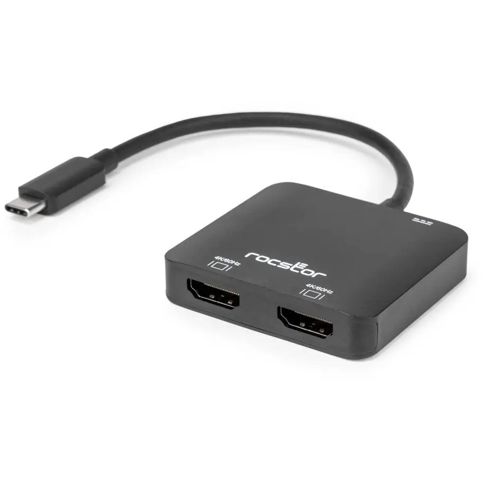 PREMIUM USB-C TO DUAL HDMI 4K@60HZ ADAPTER WITH DP 1.4 ALT MODE AND POWER DELIVE — view 3