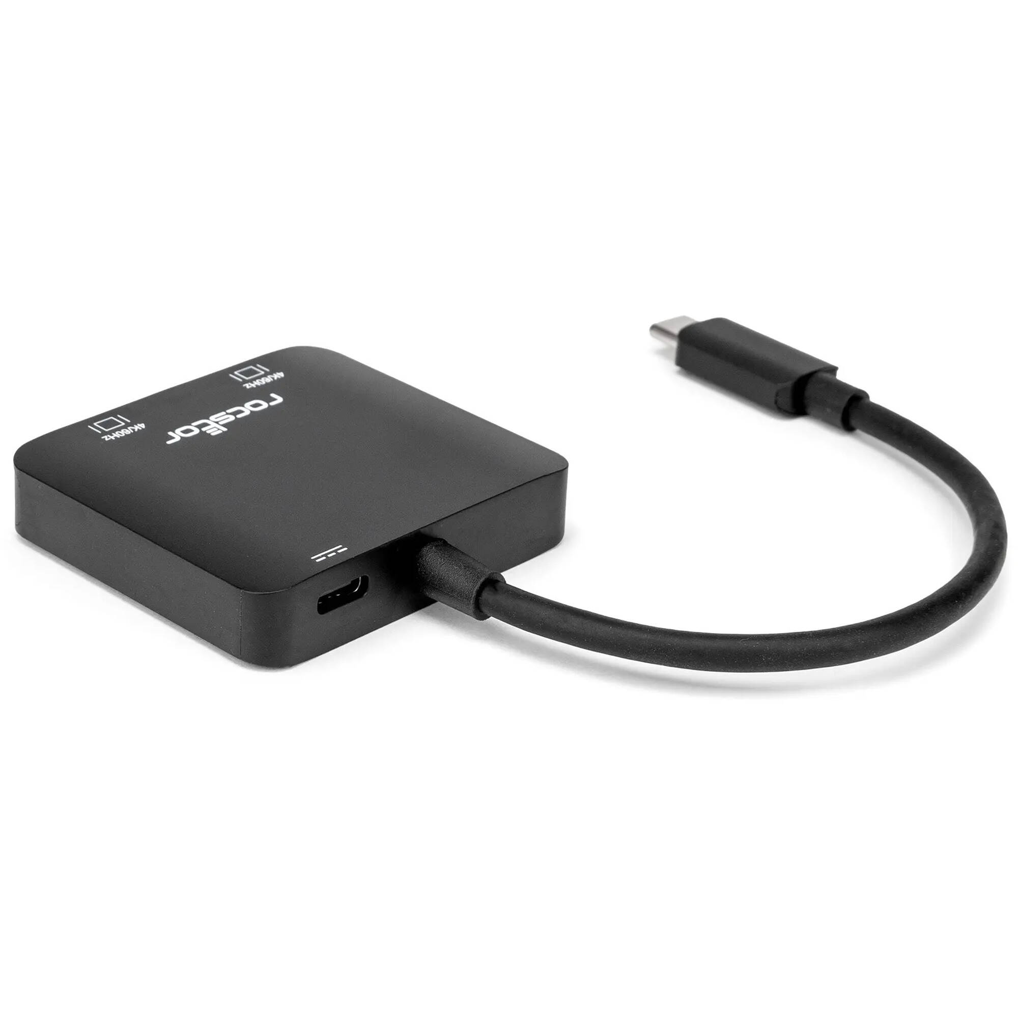 PREMIUM USB-C TO DUAL HDMI 4K@60HZ ADAPTER WITH DP 1.4 ALT MODE AND POWER DELIVE — view 4