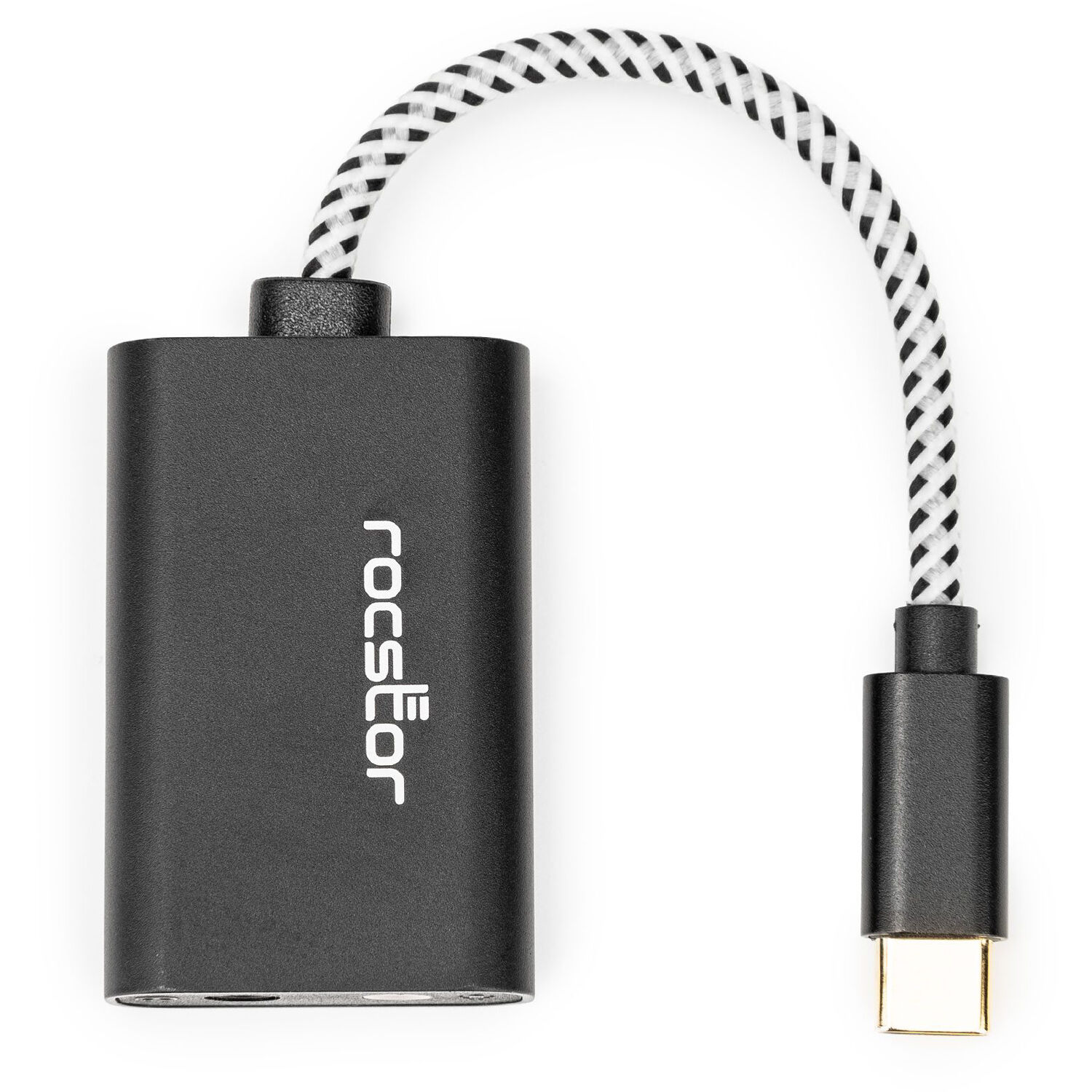 PREMIUM USB-C TO 3.5MM STEREO SPEAKER / HEADPHONE AND MICROPHONE AUDIO ADAPTER - — view 2