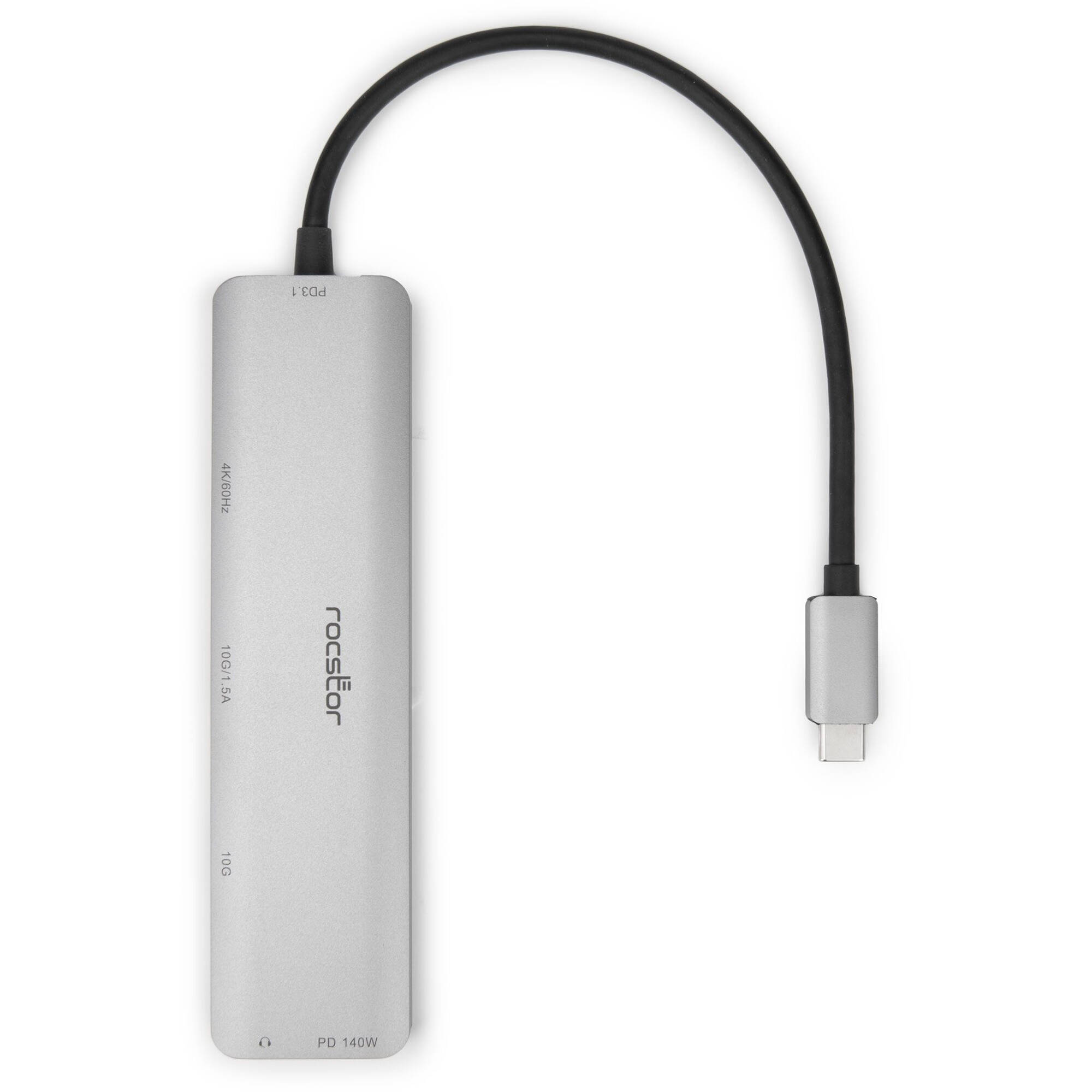 PREMIUM USB-C 5-IN-1 MULTIPORT ADAPTER WITH PD 3.1 CHARGING & DP 1.4 ALT MODE - — view 2
