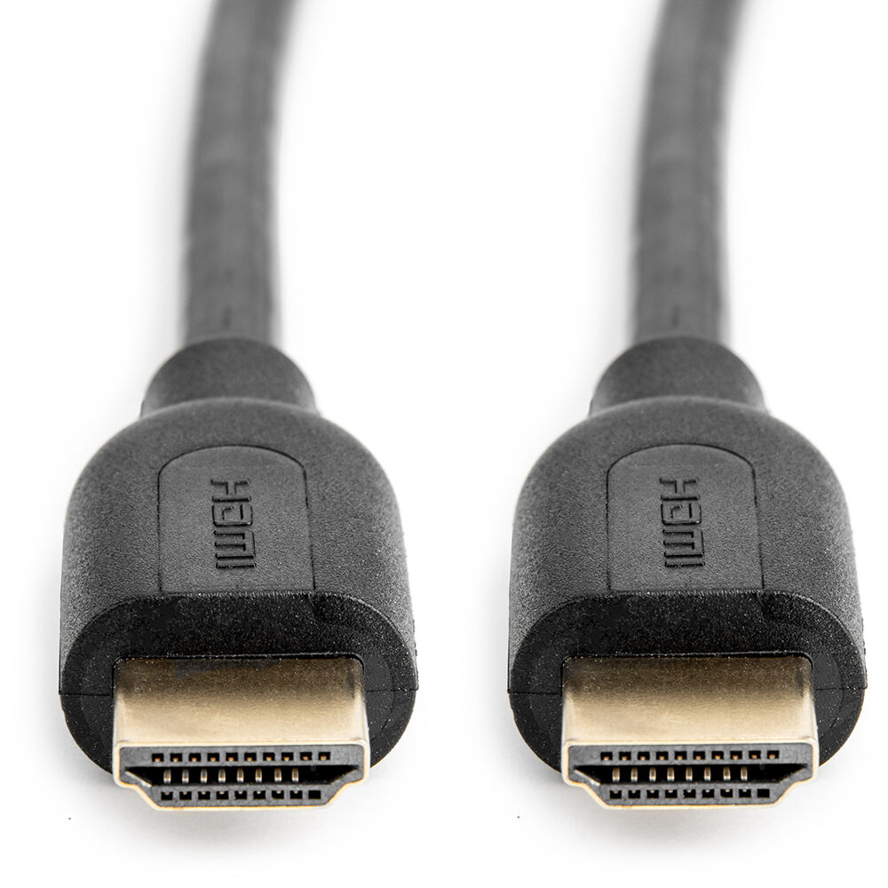 Rocstor 6 ft premium high-speed HDMI cable with Ethernet and gold-plated male connectors — view 2