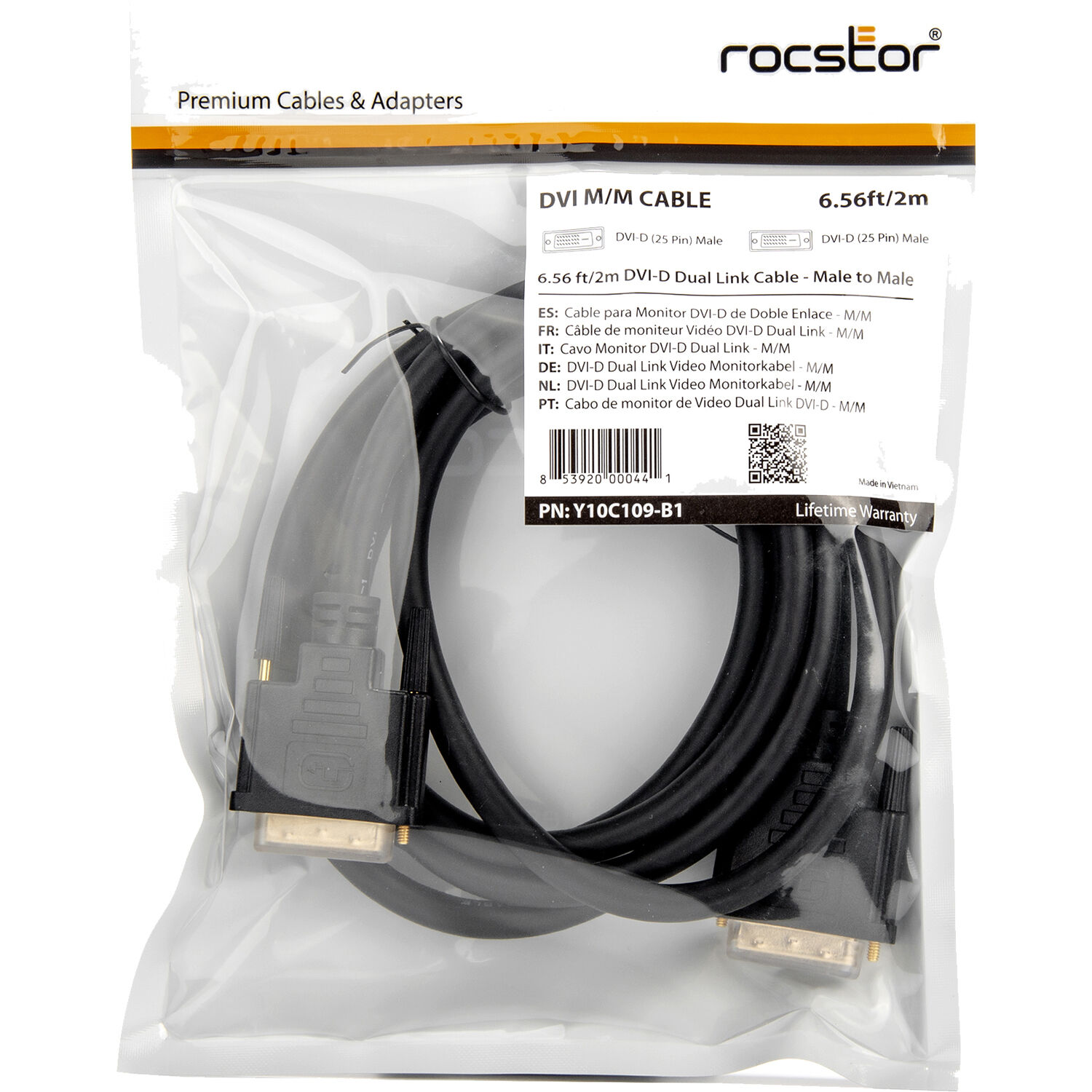 PREMIUM DVI-D DUAL LINK DISPLAY CABLE M/M 6FT (1.8M) - SUPPORTS UP TO 2560 X 160 — view 6
