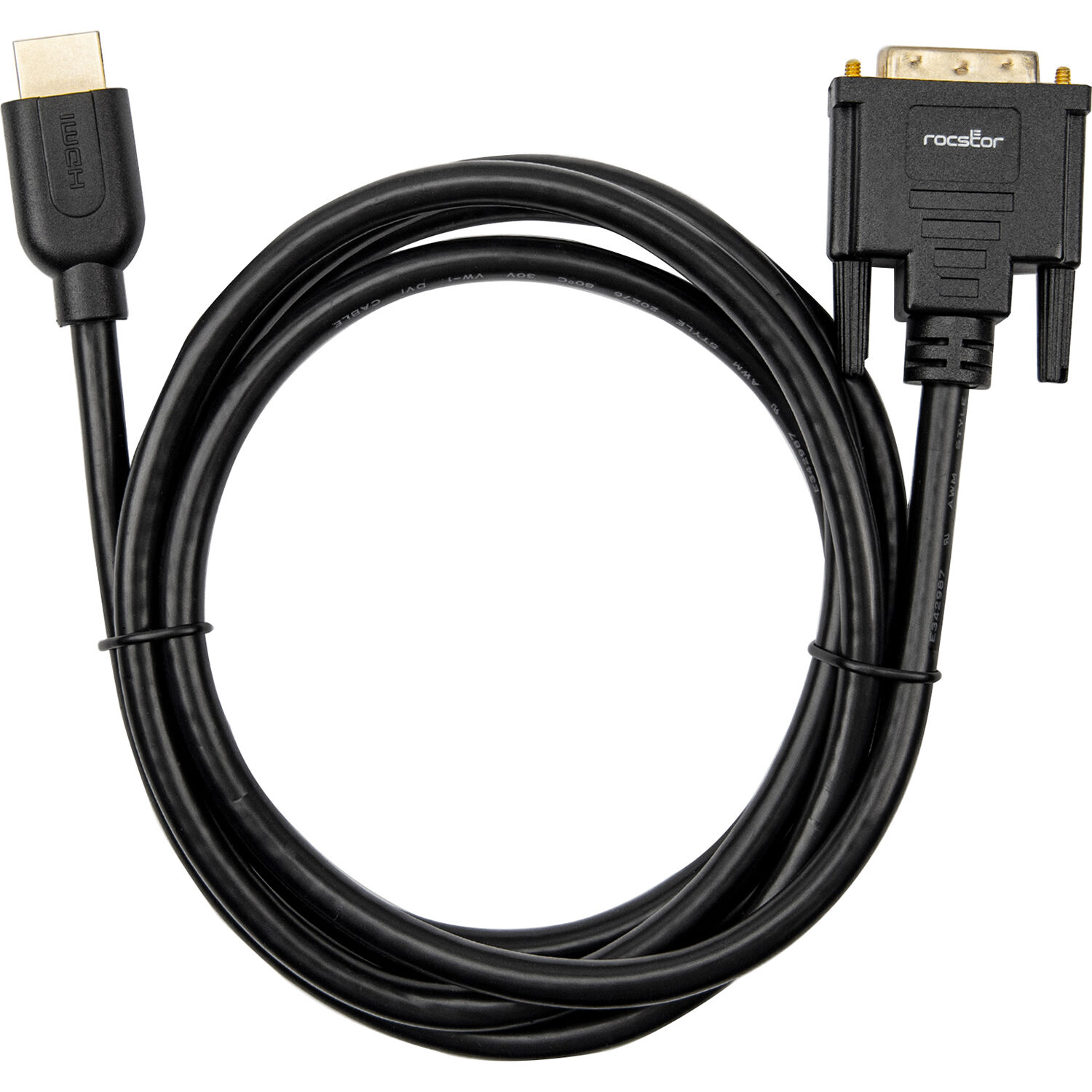 PREMIUM HDMI TO DVI-D CABLE - M/M - 6 FT / 6FT - 1 X DVI-D MALE DIGITAL VIDEO 1 — view 4