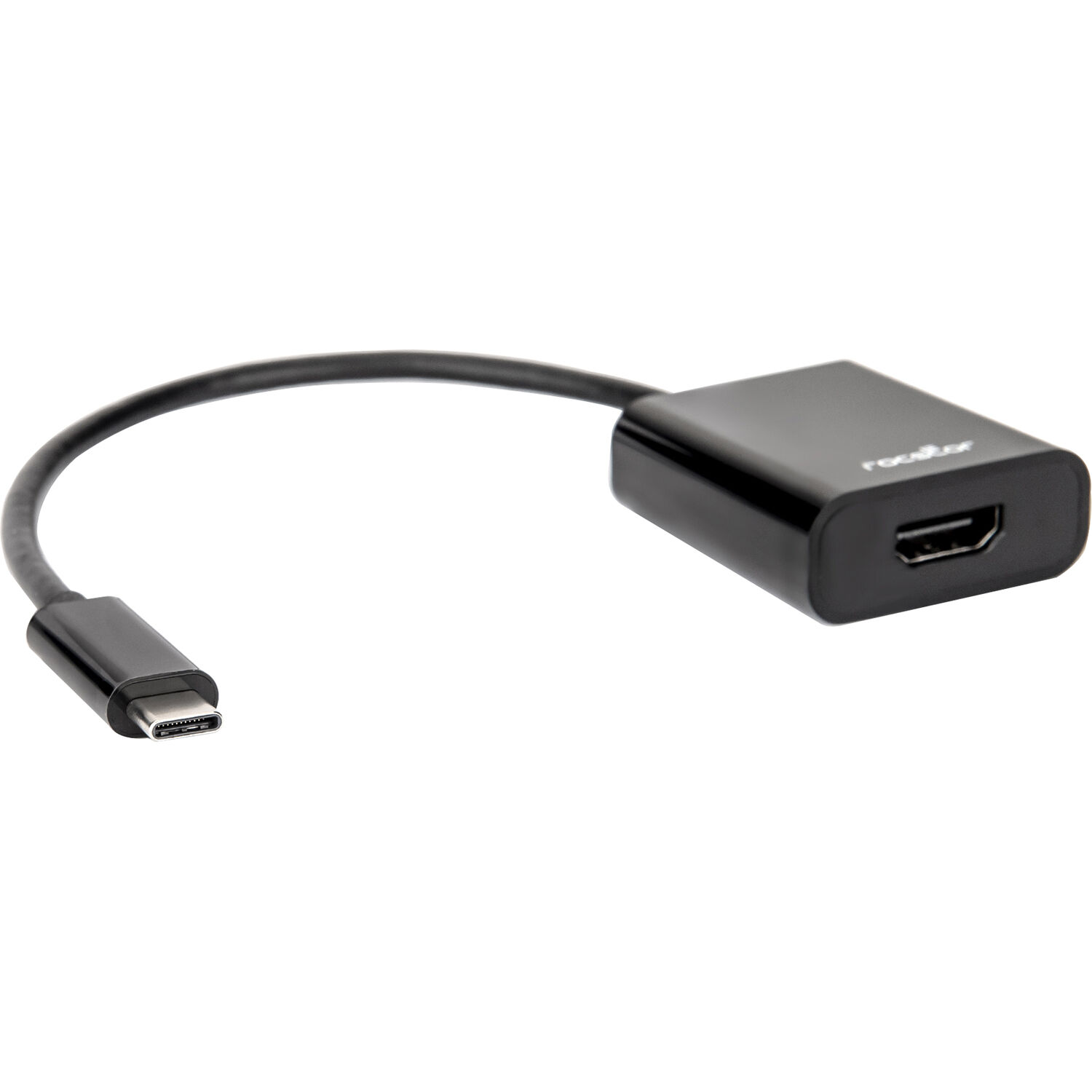 Rocstor premium USB-C to HDMI adapter, 6 inch cable, for 4K 60 Hz display connection — view 3