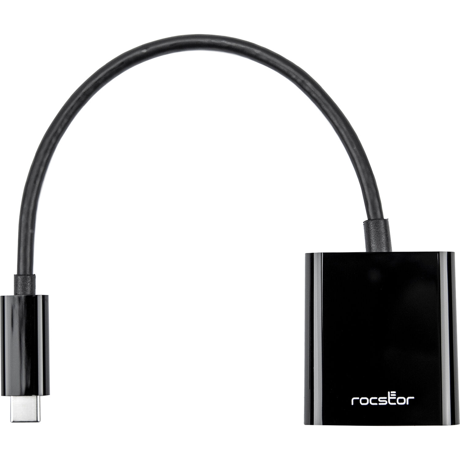 Rocstor premium USB-C to HDMI adapter, 6 inch cable, for 4K 60 Hz display connection — view 4