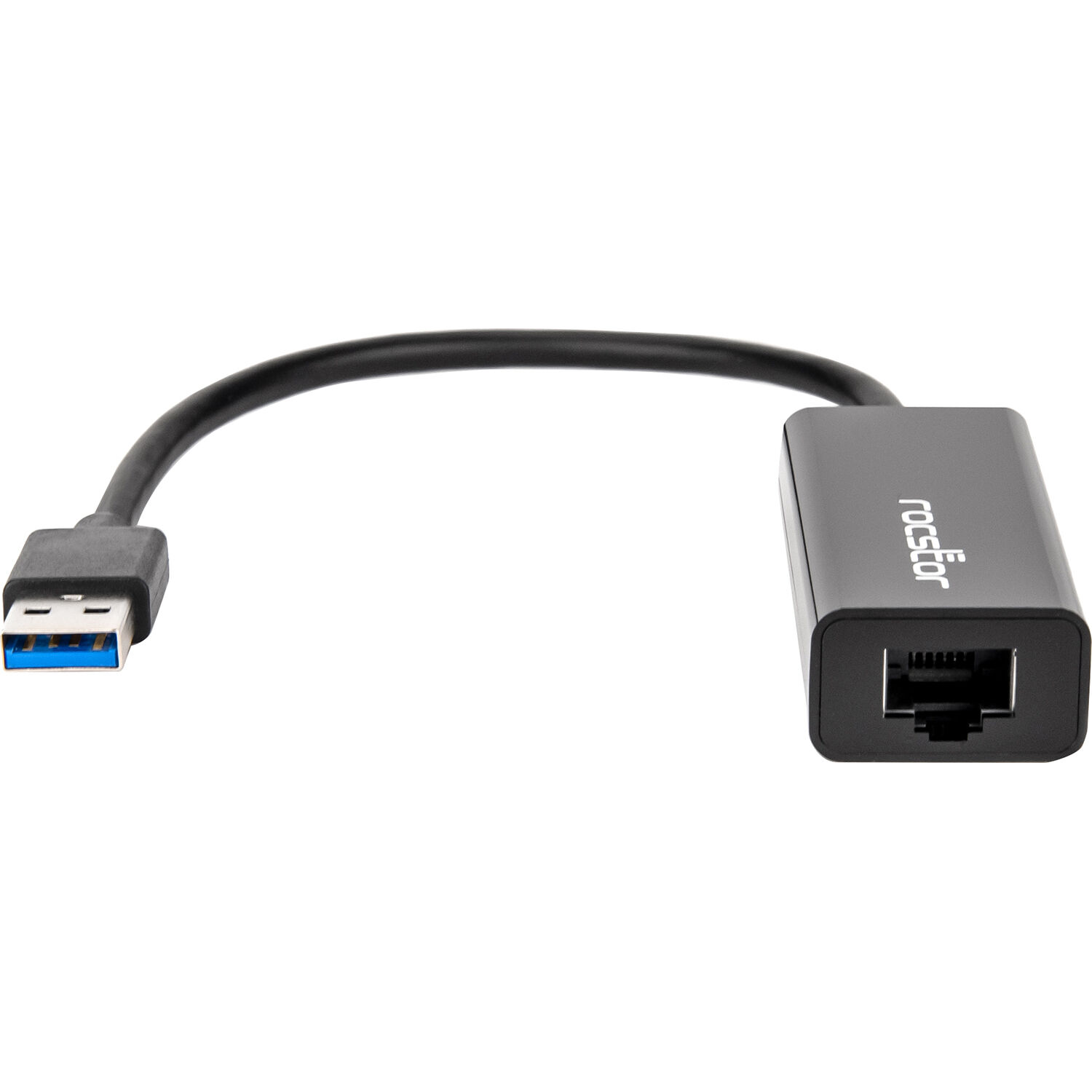 Rocstor Y10C137-B1 USB 3.0 to Gigabit Ethernet adapter with RJ45 port — view 2