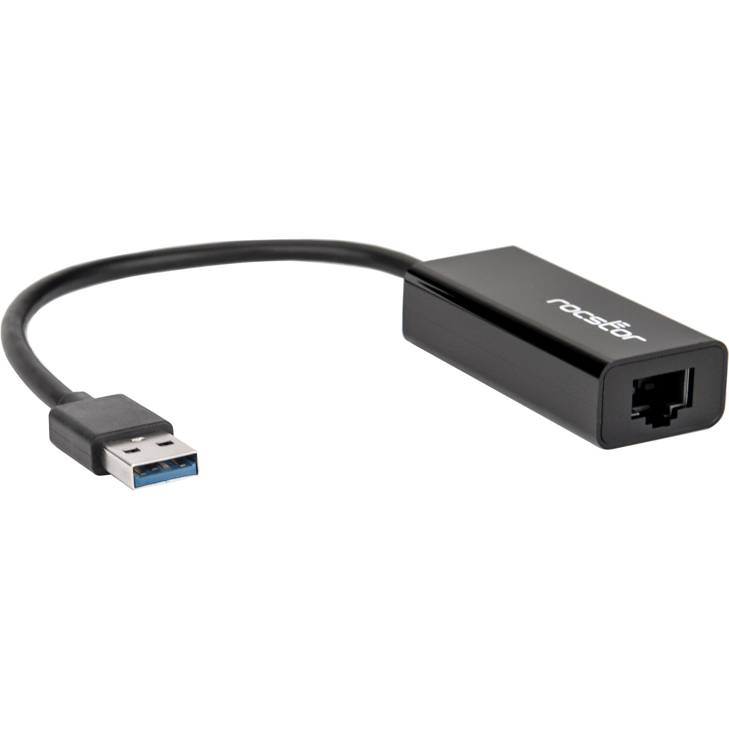 Rocstor Y10C137-B1 USB 3.0 to Gigabit Ethernet adapter with RJ45 port — view 4
