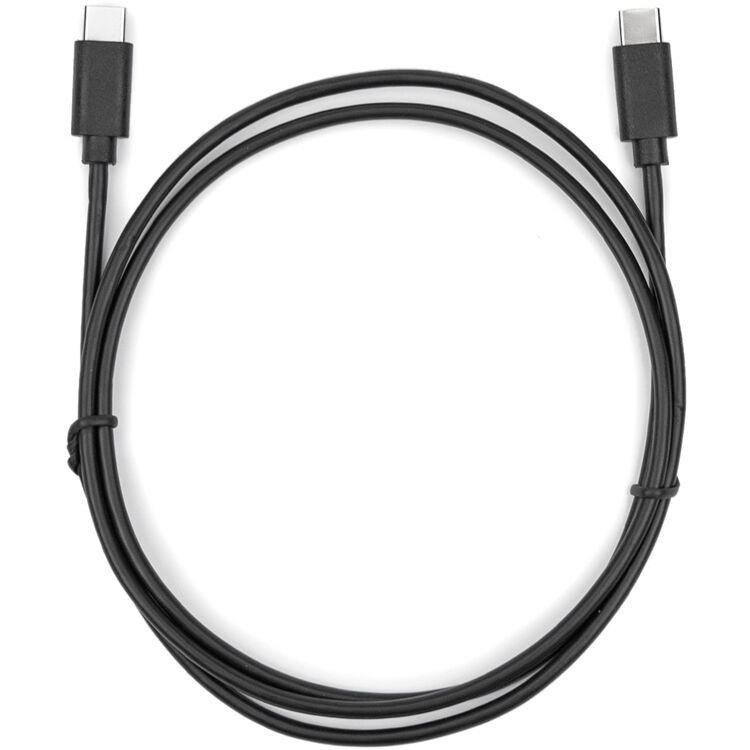 Rocstor 3 ft USB-C to USB-C male-to-male cable, black, USB 2.0 — view 4
