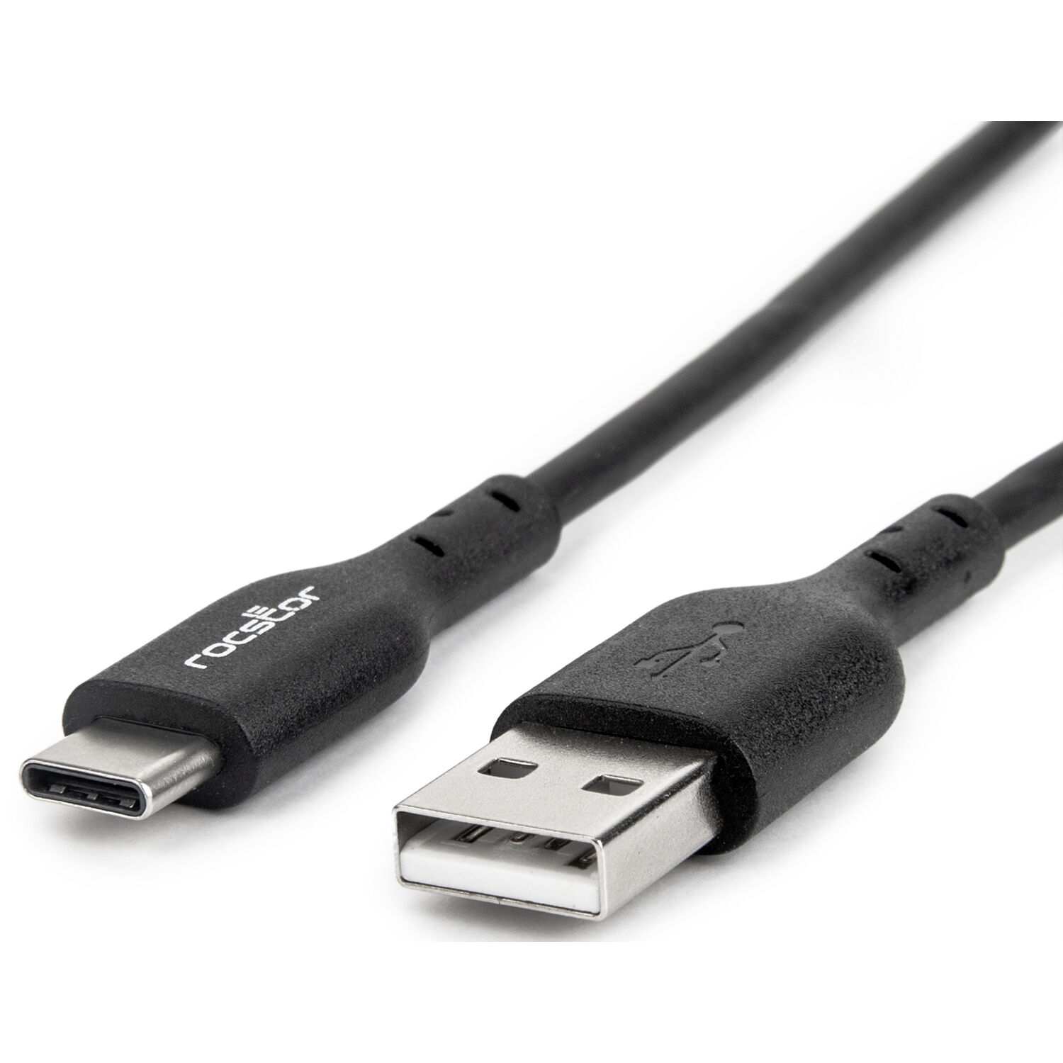 Rocstor premium USB-C to USB-A cable, 3 ft, USB 2.0, male-to-male — view 2
