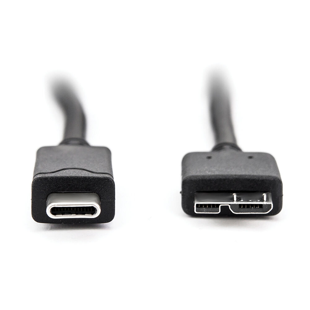 Rocstor 3 ft USB-C to Micro-B USB 3.0 cable for external hard drives — view 4