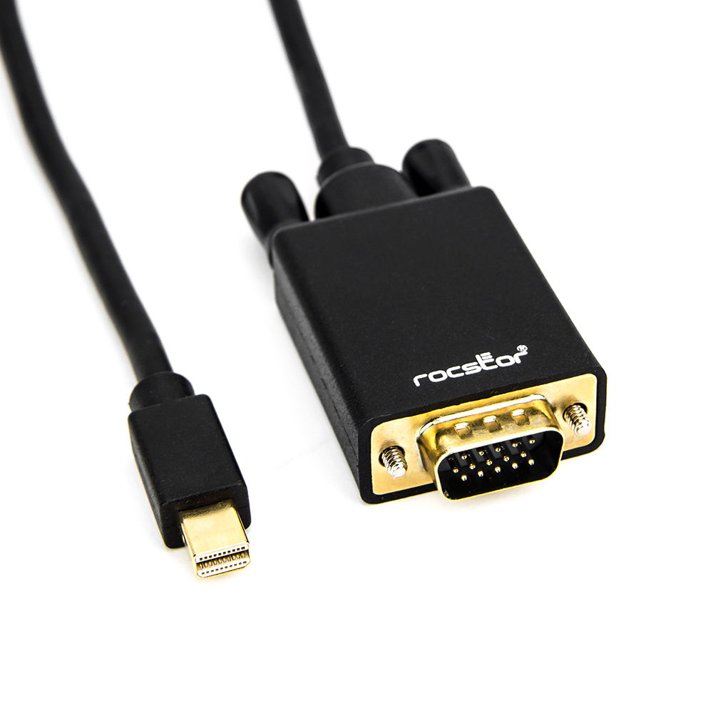 PREMIUM 6 FT (2M) MINI DISPLAYPORT TO VGA ADAPTER CABLE - MDP TO VGA CABLE - 108 — view 2