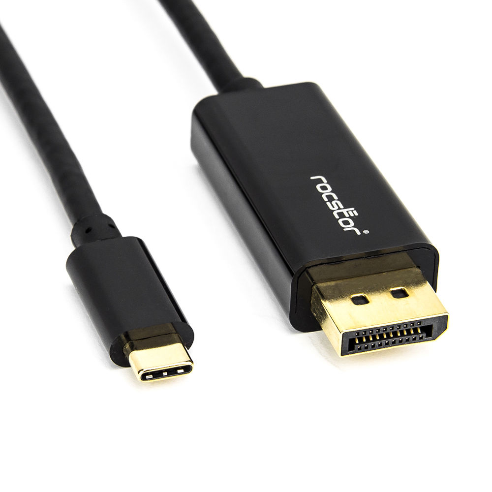 PREMIUM 6FT (1.8M) USB-C TO DISPLAYPORT CONVERTER CABLE M/M - SUPPORTS UP TO 4K — view 2