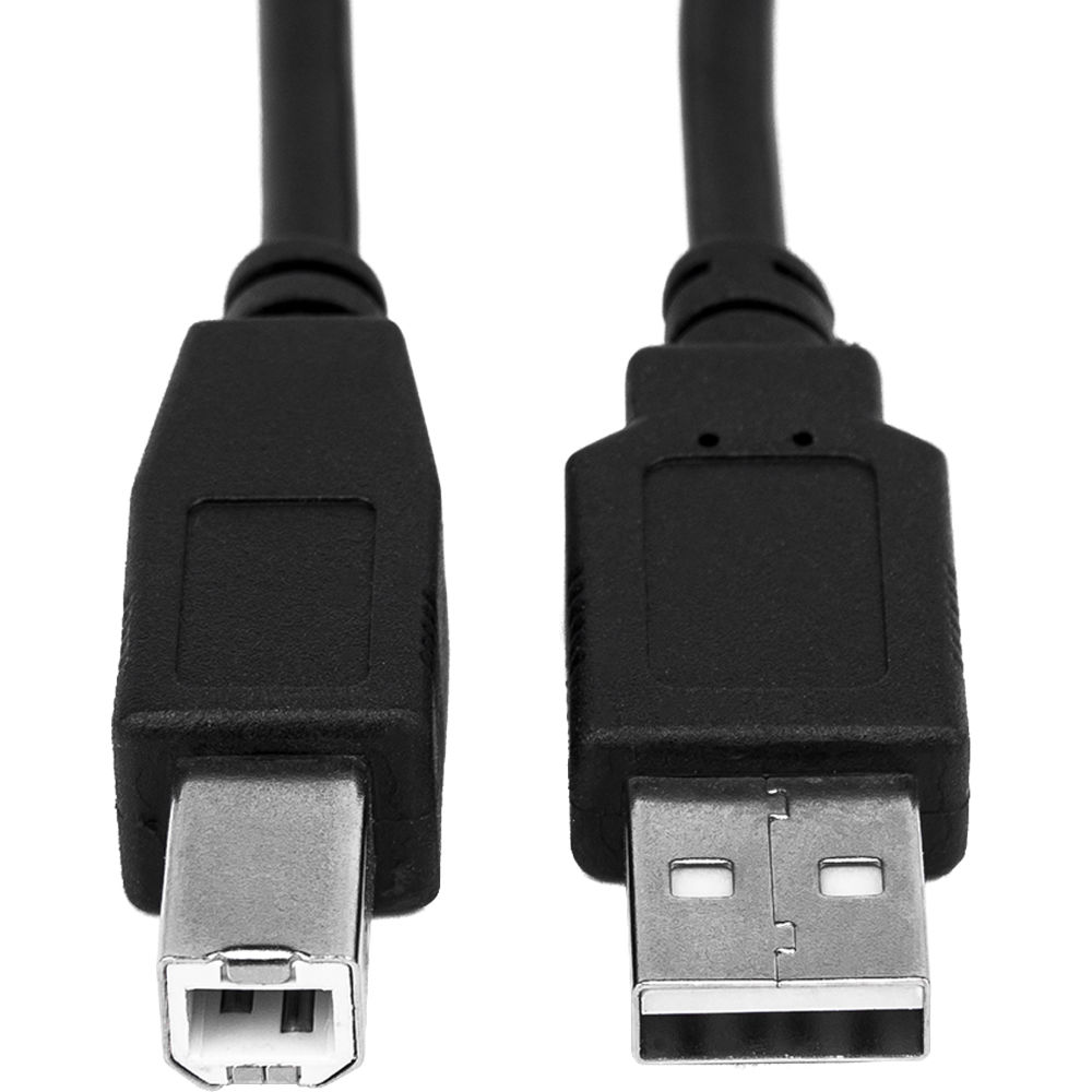 Rocstor 6 ft USB Type-A male to Type-B male printer cable for USB 2.0 devices — view 4
