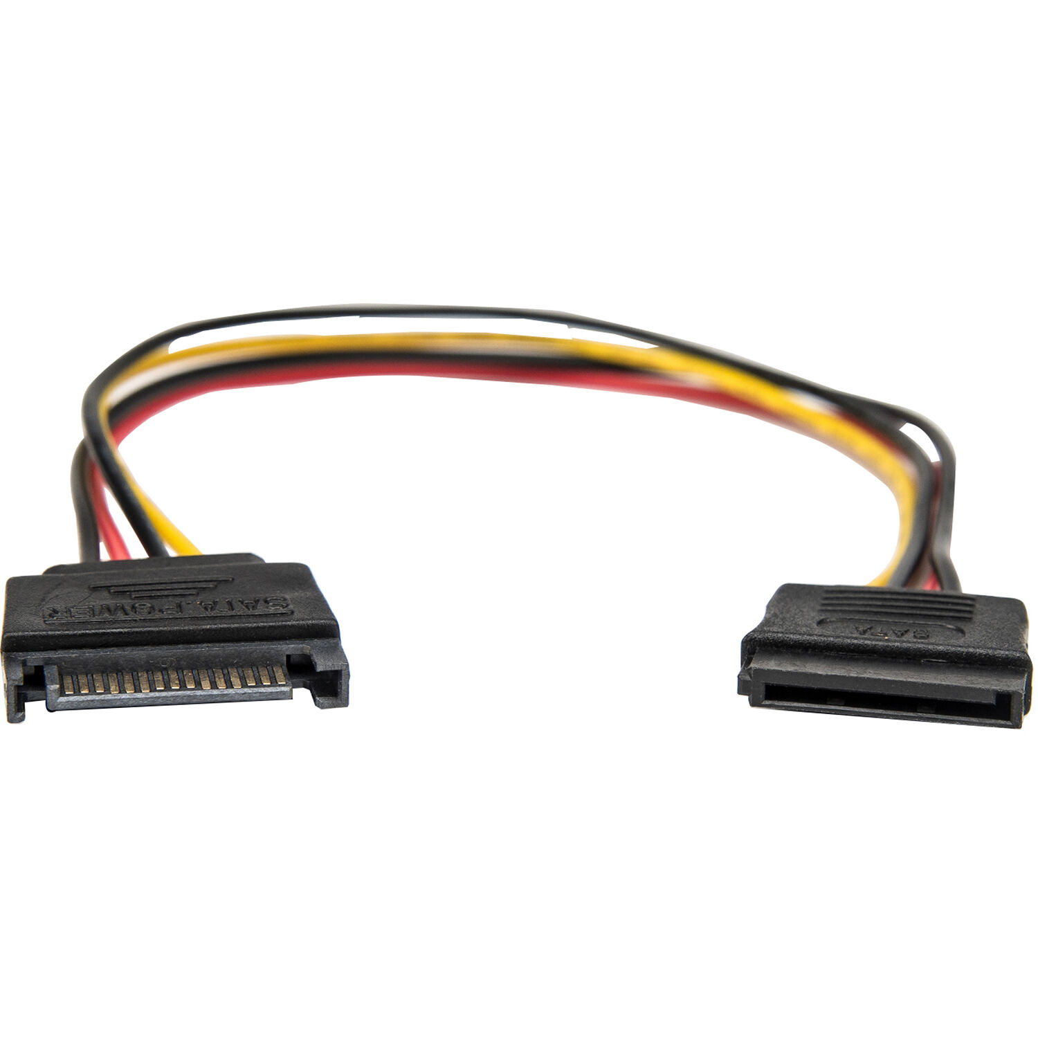 PREMIUM 12IN 15 PIN SATA POWER EXTENSION CABLE - 12IN / 12 IN (1 FT / 1FT) - SAT — view 3