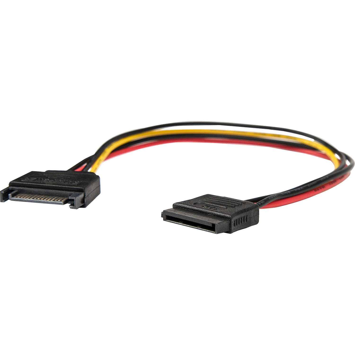 PREMIUM 12IN 15 PIN SATA POWER EXTENSION CABLE - 12IN / 12 IN (1 FT / 1FT) - SAT — view 6
