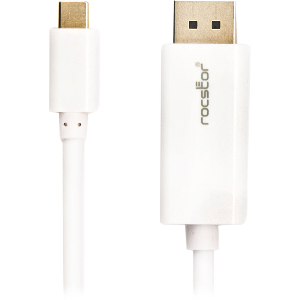 PREMIUM USB TYPE-C TO DISPLAYPORT CABLE - 4K 60HZ - 3FT - FOR A/V DEVICE, PROJEC — view 2