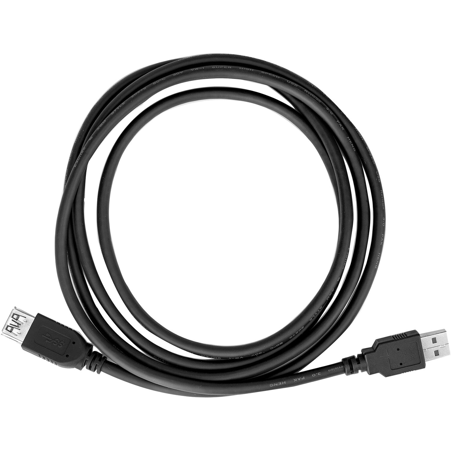 Rocstor USB 3.0 Type-A extension cable 6 ft male to female for printer and peripheral connections — view 4