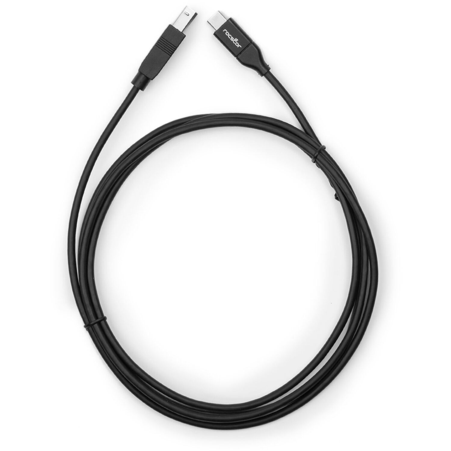 Rocstor 6 ft USB-C to USB-B male-to-male printer cable — view 5