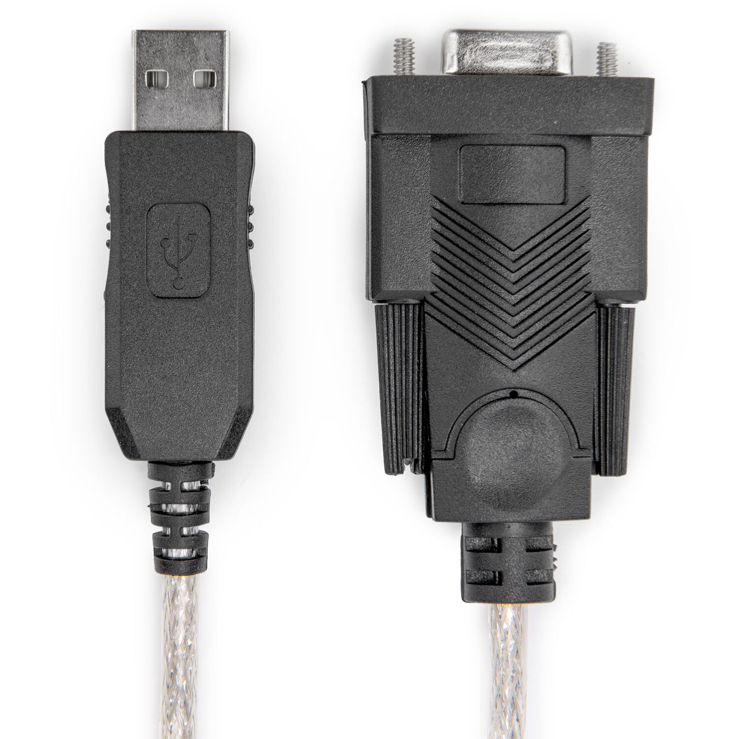 Rocstor 6 ft USB to serial null modem RS232 DB9 adapter cable with FTDI support — view 3
