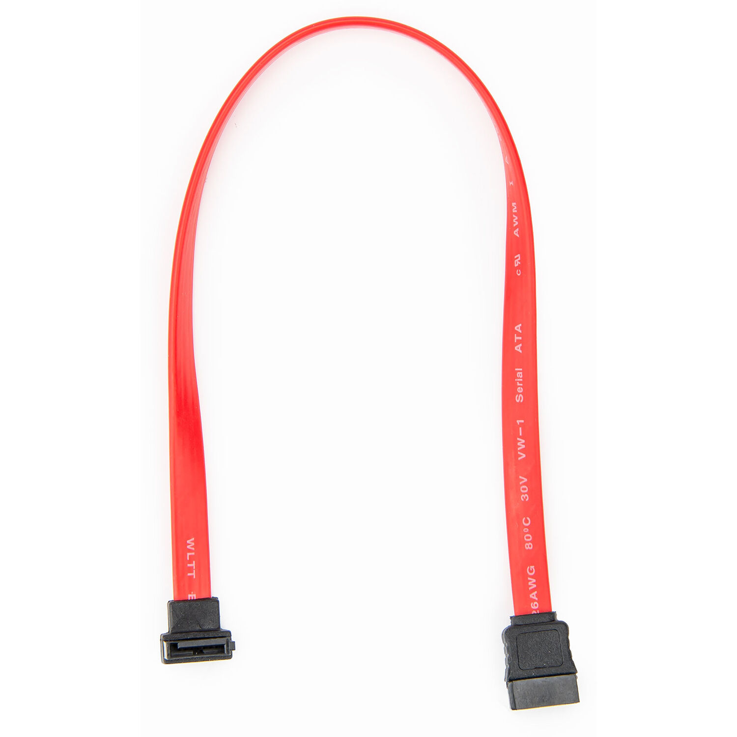 PREMIUM 12IN (30CM) SATA TO RIGHT ANGLE 90 DEGREES SATA CABLE - SATA 3.0 6GBPS B — view 3
