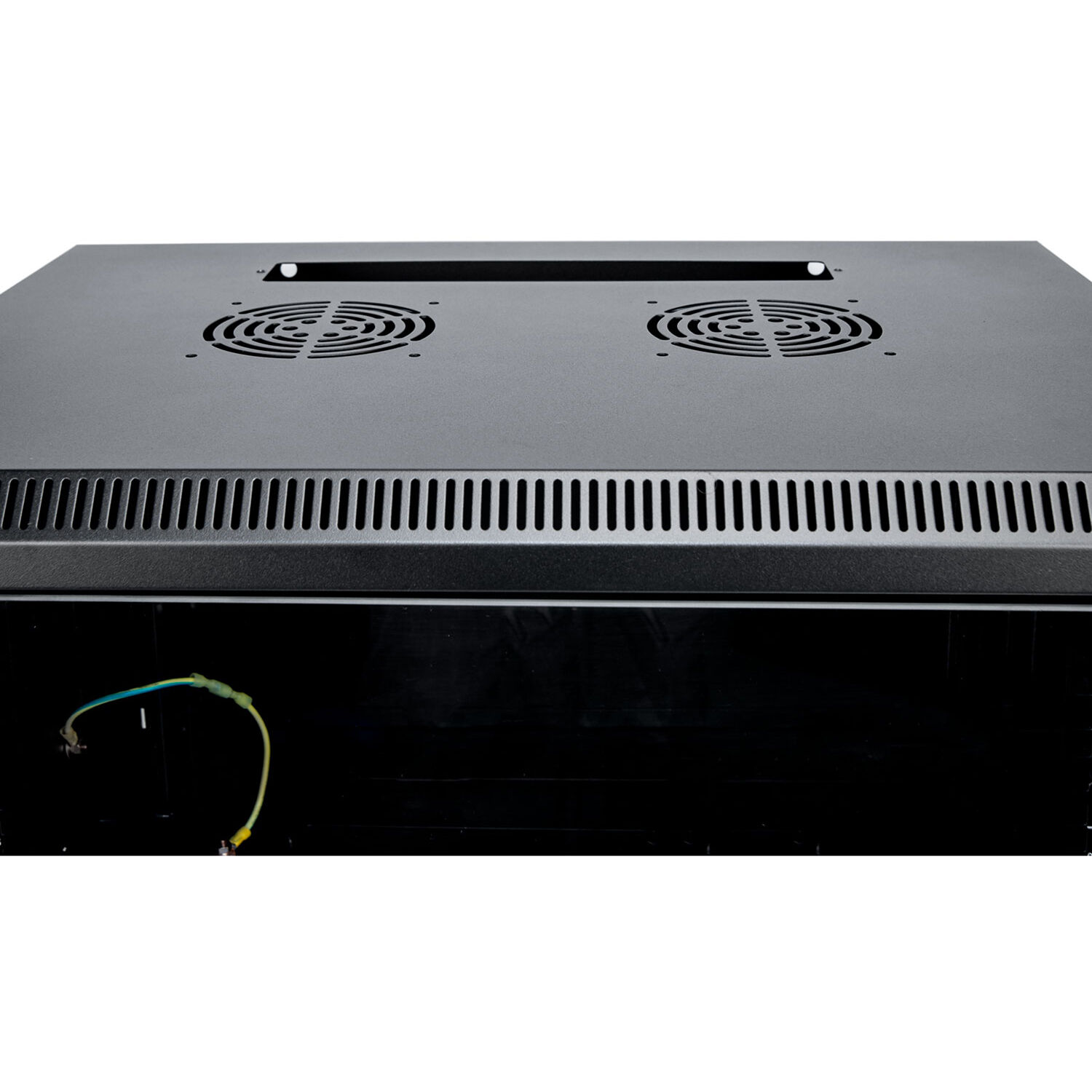 SOLIDRACK 9U WALLMOUNT RACK ENCLOSURE WITH TEMPERED GLASS WINDOW - 600MM X 450MM — view 12