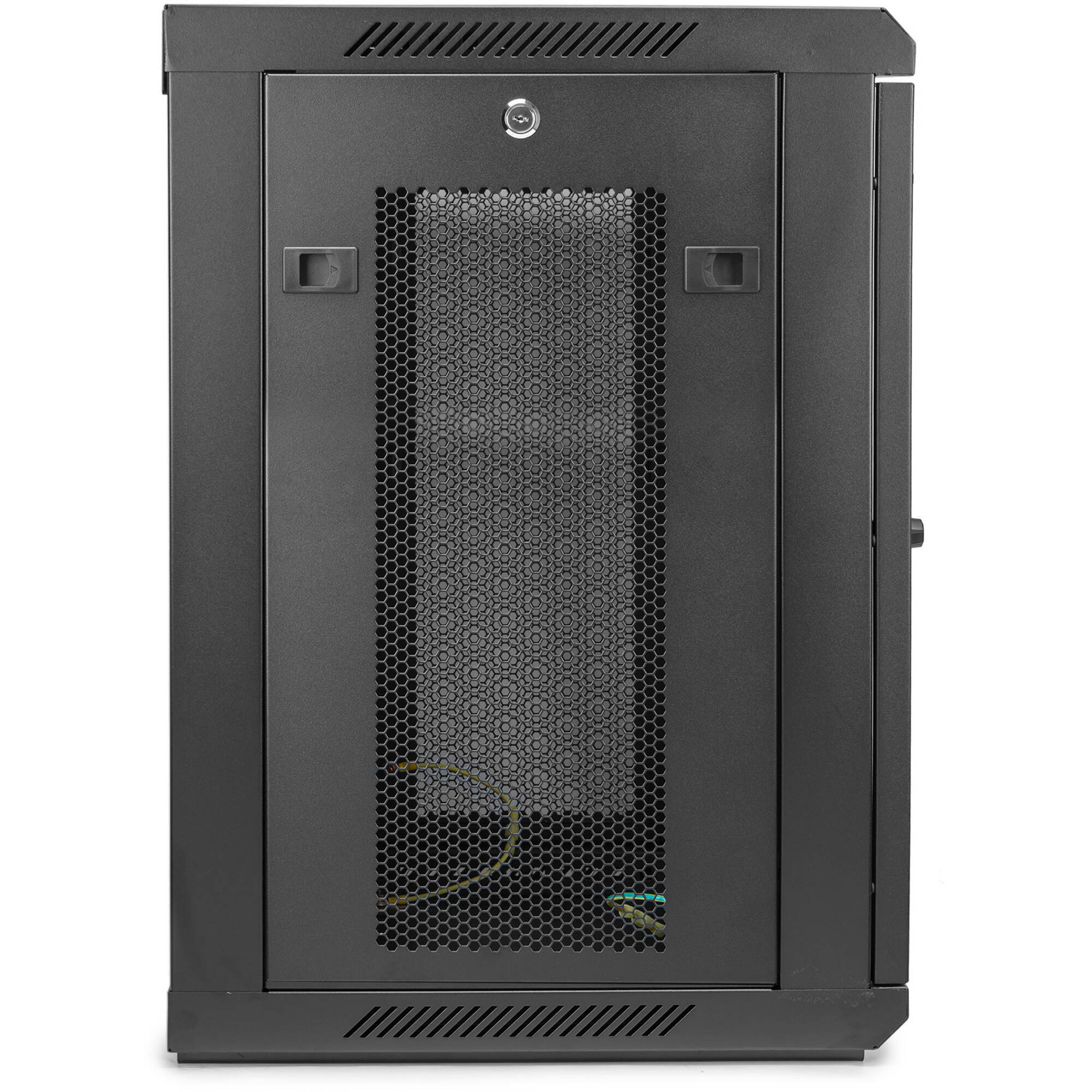 SOLIDRACK 12U WALL MOUNT RACK VENTED ENCLOSURE - FRONT & SIDE DOOR LOCKS - 200 L — view 6