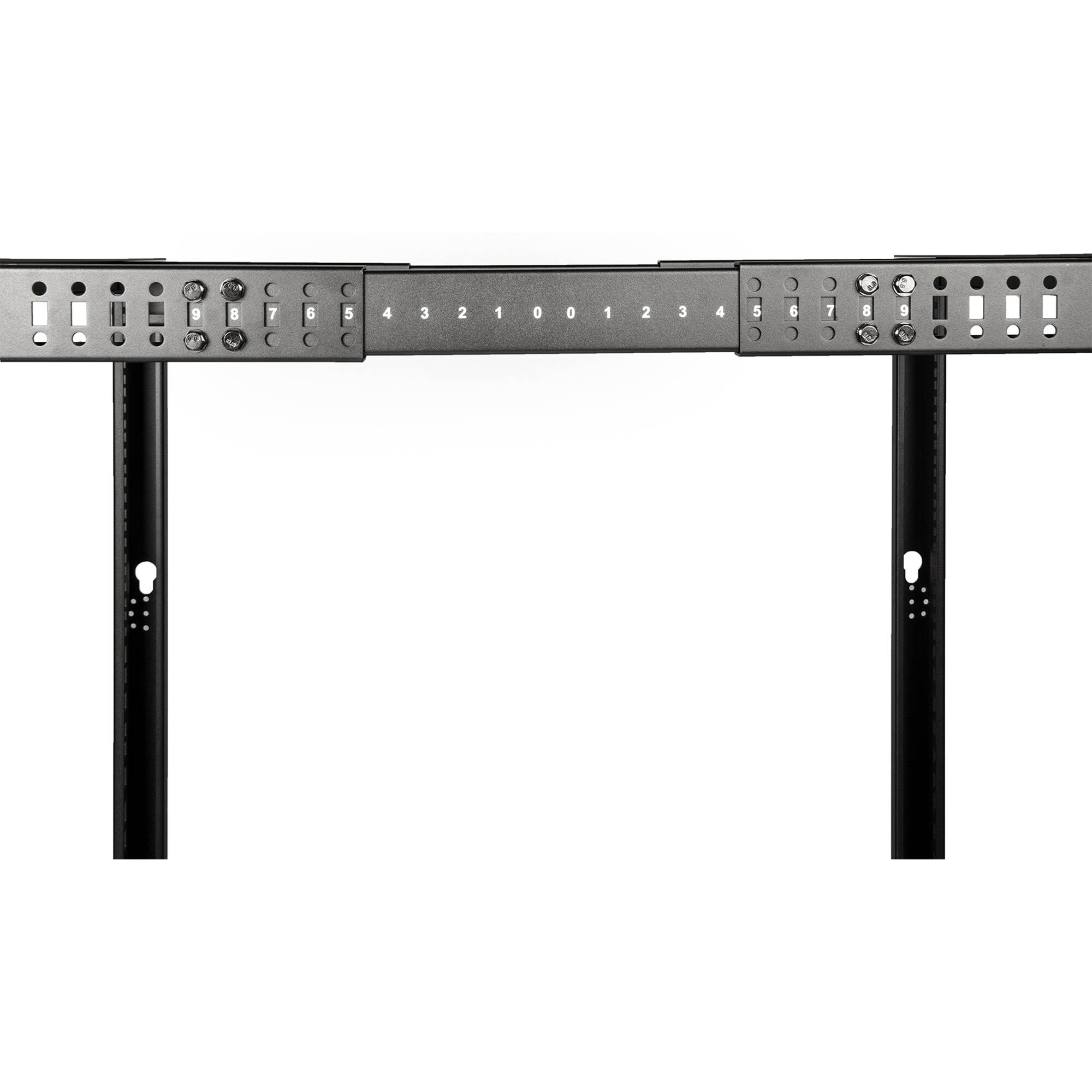 SOLIDRACK 12U ADJUSTABLE DEPTH OPEN FRAME 4 POST RACK W/ CASTERS - ASSEMBLY REQU — view 7