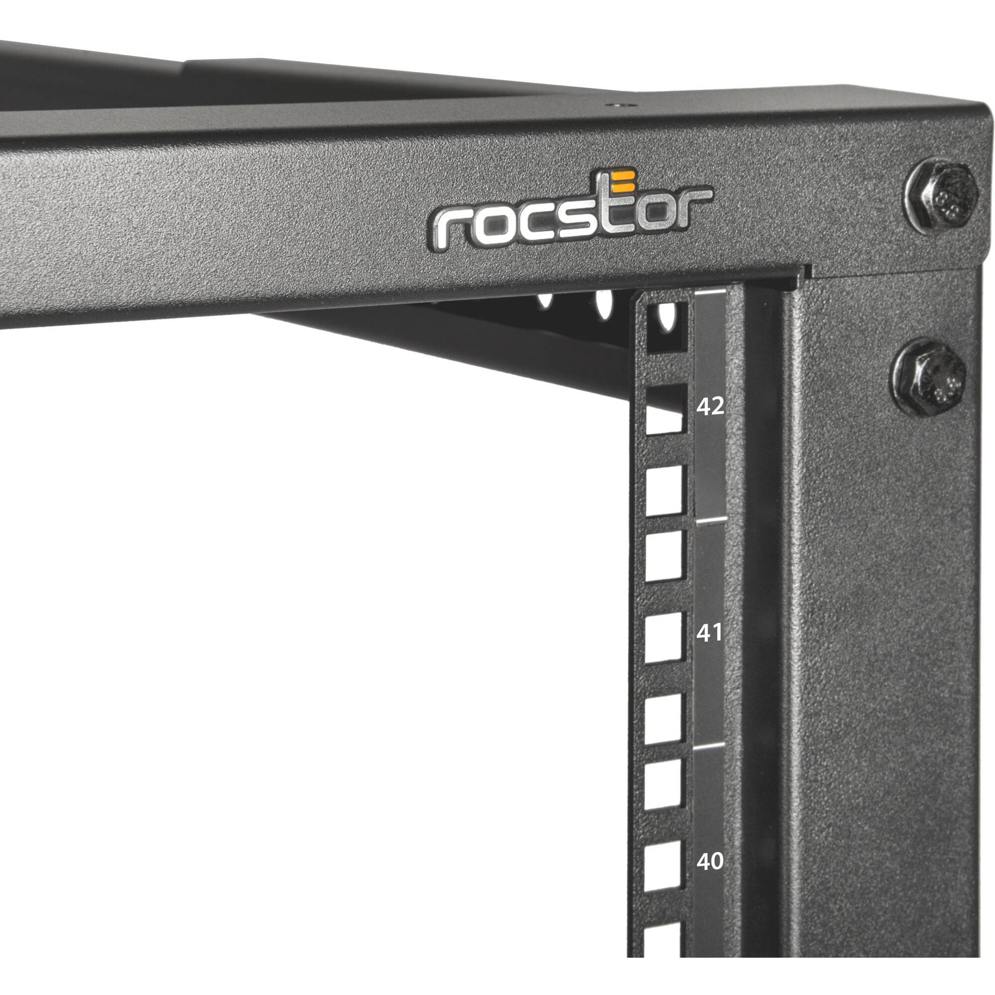 SOLIDRACK 42U ADJUSTABLE DEPTH OPEN FRAME 4 POST RACK W CASTERS - INCLUDES CASTE — view 12