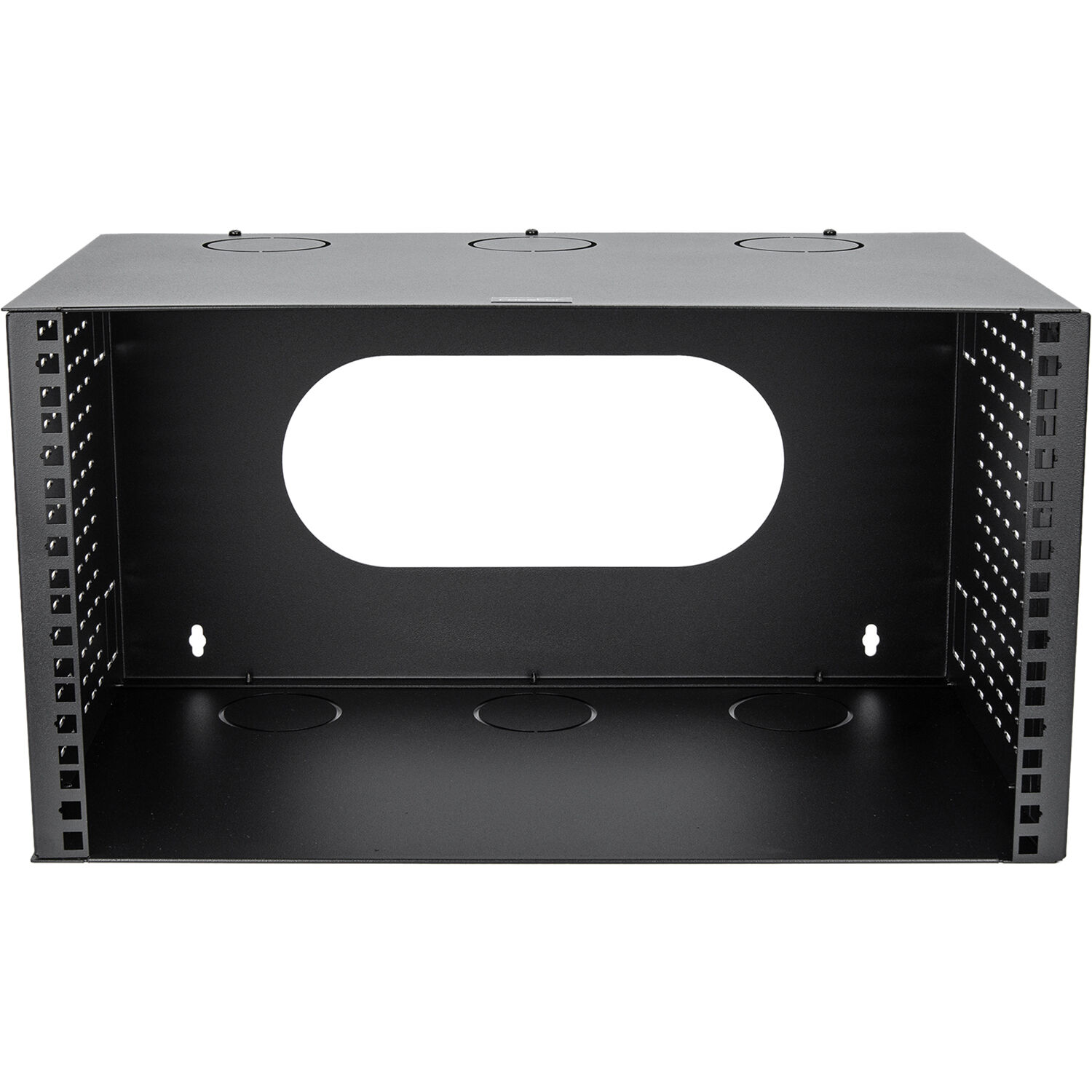 SOLIDRACK 6U WALL MOUNT NETWORK RACK - LOW PROFILE WALLMOUNT BRACKET - 11 INCHES — view 3