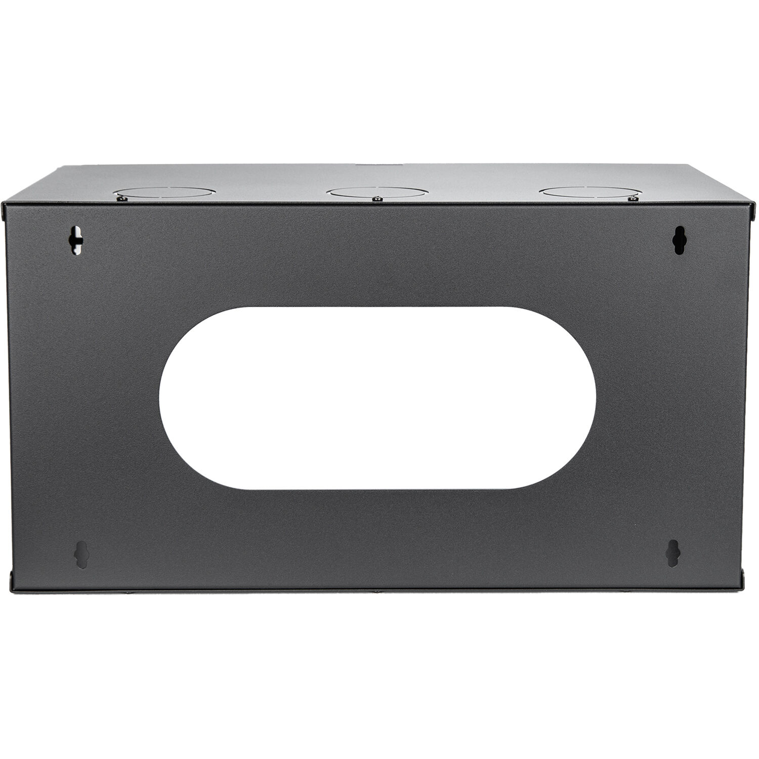 SOLIDRACK 6U WALL MOUNT NETWORK RACK - LOW PROFILE WALLMOUNT BRACKET - 11 INCHES — view 4