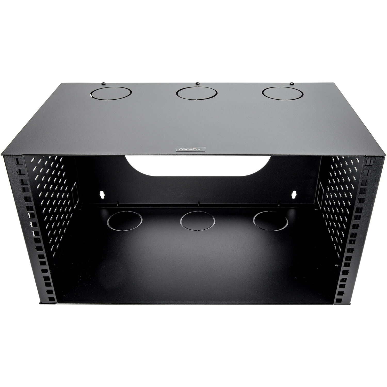 SOLIDRACK 6U WALL MOUNT NETWORK RACK - LOW PROFILE WALLMOUNT BRACKET - 11 INCHES — view 5