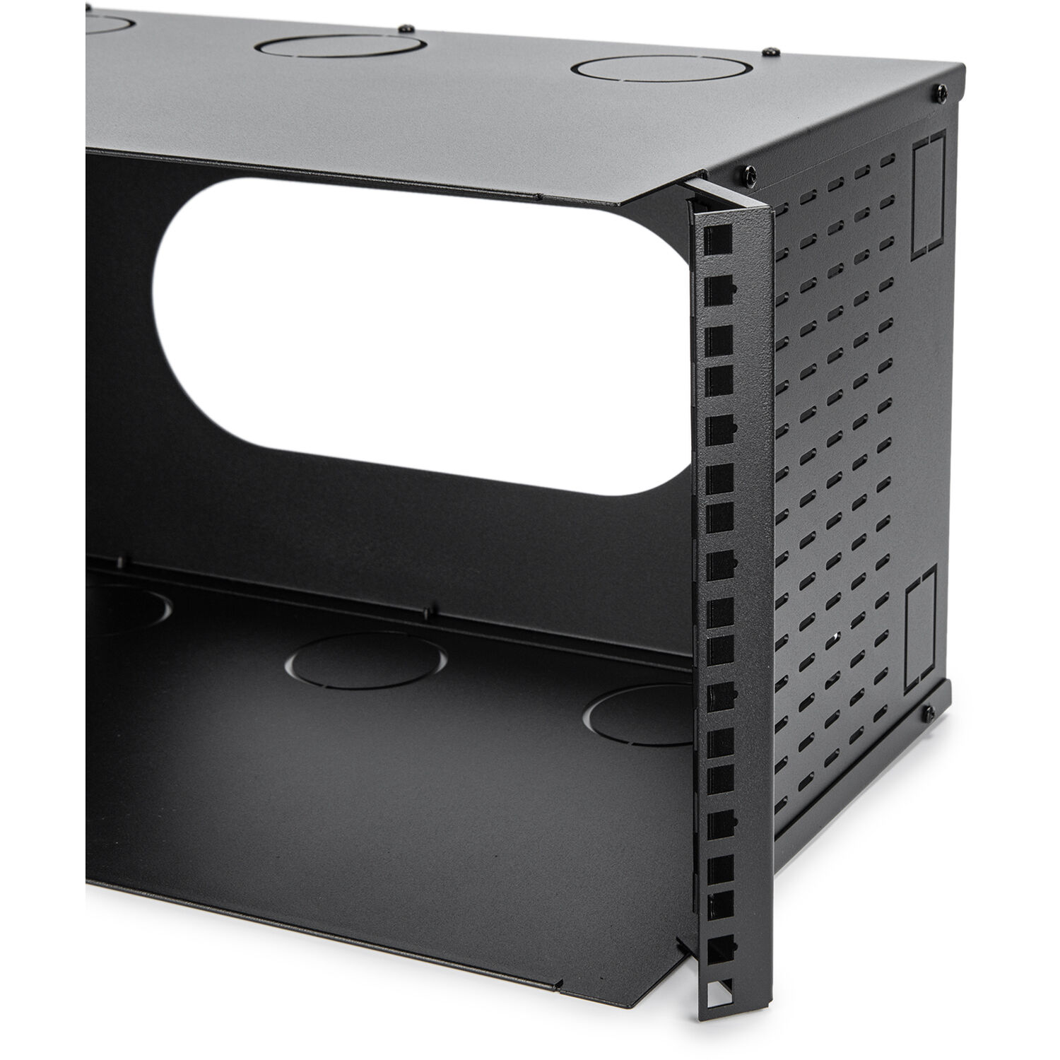 SOLIDRACK 6U WALL MOUNT NETWORK RACK - LOW PROFILE WALLMOUNT BRACKET - 11 INCHES — view 8