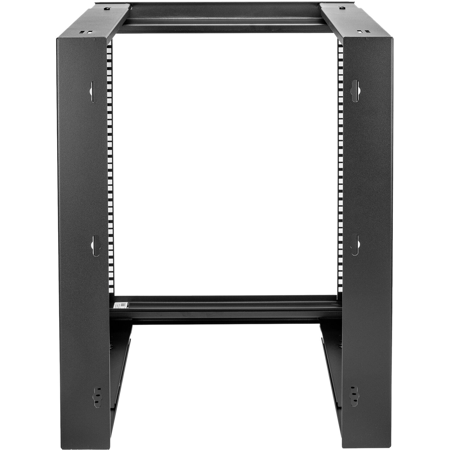 SOLIDRACK 12U WALL MOUNT RACK - 2-POST OPEN FRAME - ADJUSTABLE DEPTH 18 - 25.6 - — view 5