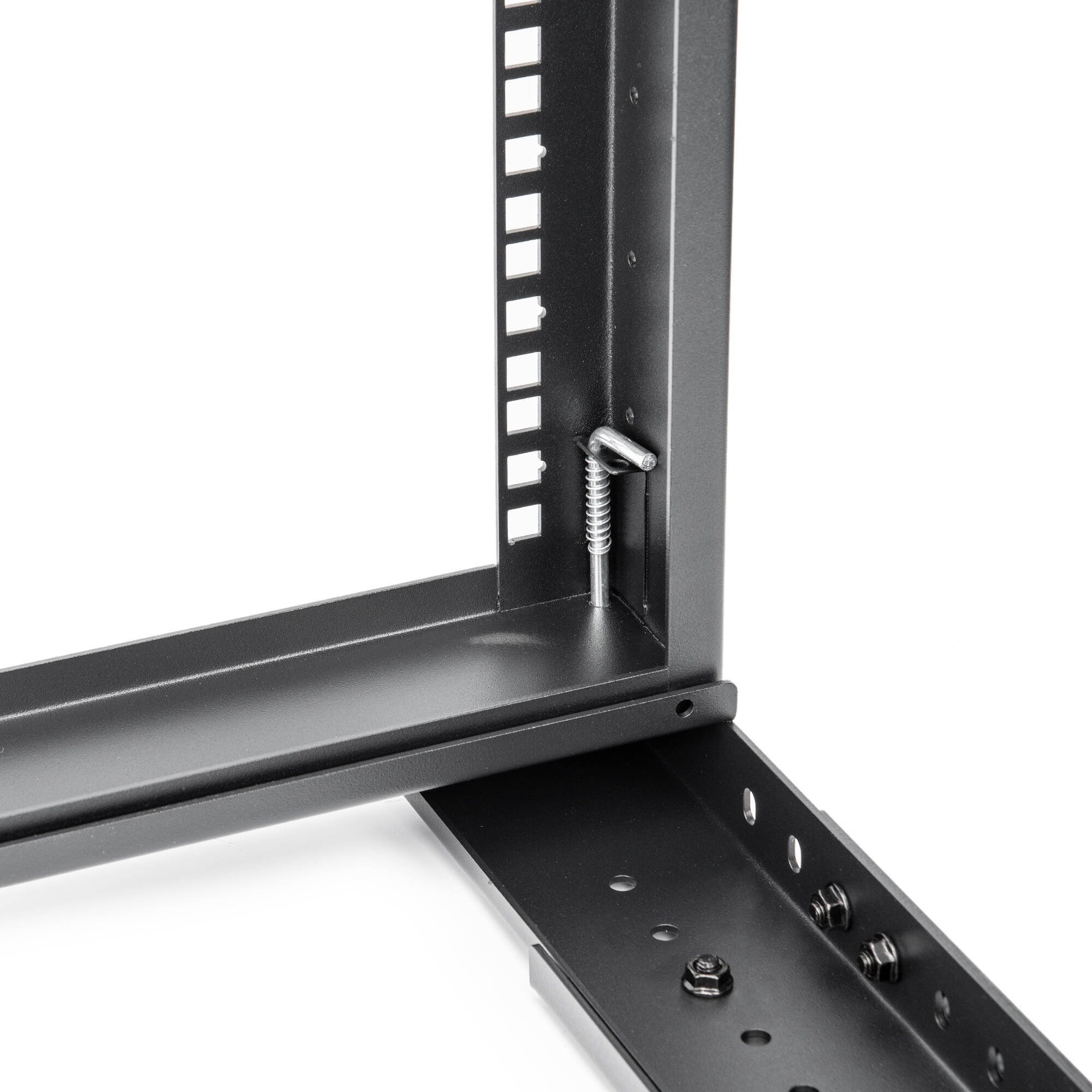 SOLIDRACK 12U WALL MOUNT RACK - 2-POST OPEN FRAME - ADJUSTABLE DEPTH 18 - 25.6 - — view 6