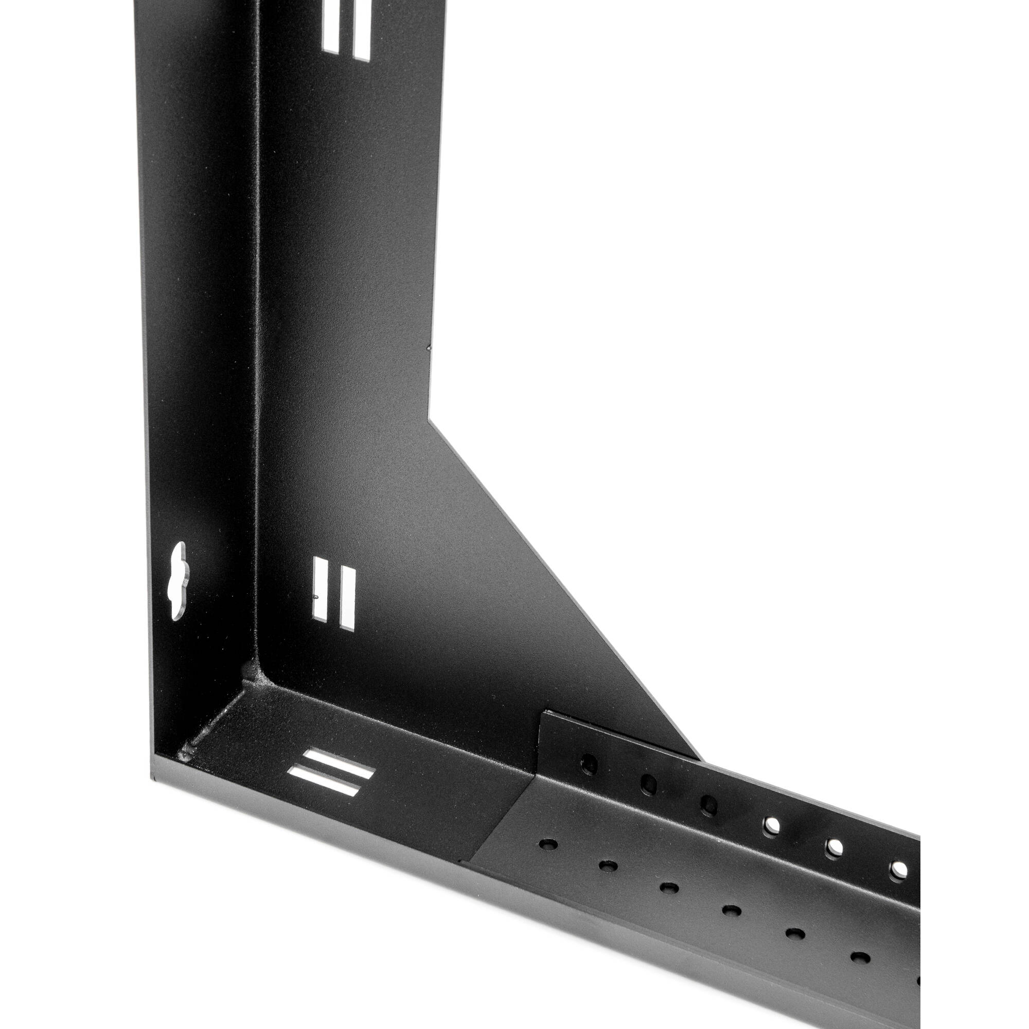 SOLIDRACK 15U WALL MOUNT RACK - 2-POST OPEN FRAME - ADJUSTABLE DEPTH - WEIGHT CA — view 8
