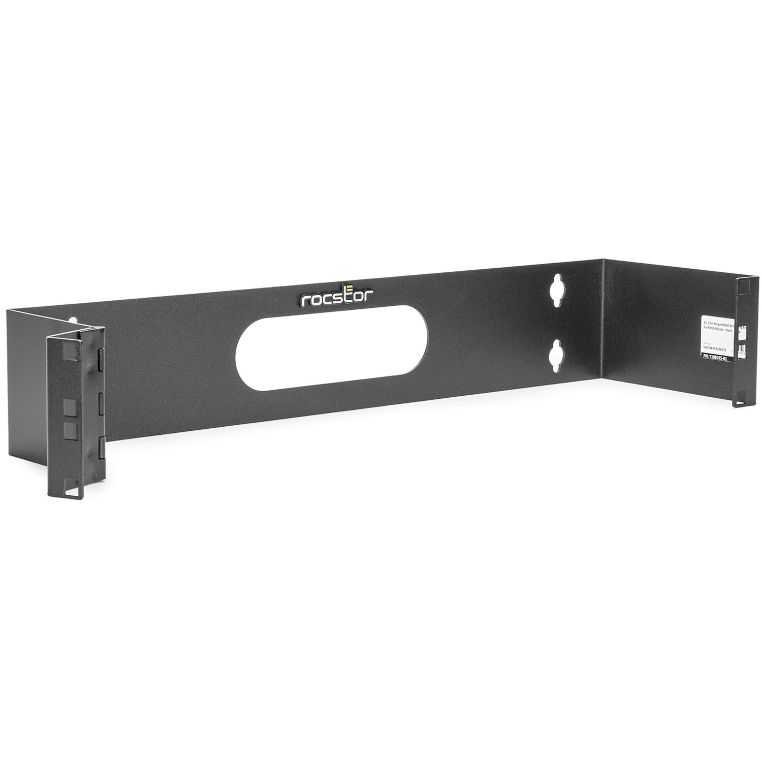 2U 19IN WALL MOUNT BRACKET FOR PATCH PANELS - HINGED WALL MOUNTING - MAXIMUM LOA — view 5