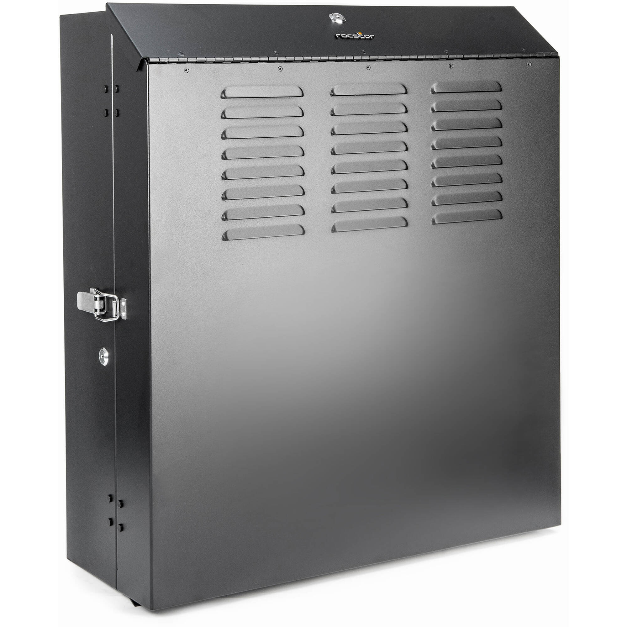 Solidrack 5u Low Profile Vertical Mount Switch-Depth Wall-Mount Rack Enclosure C
