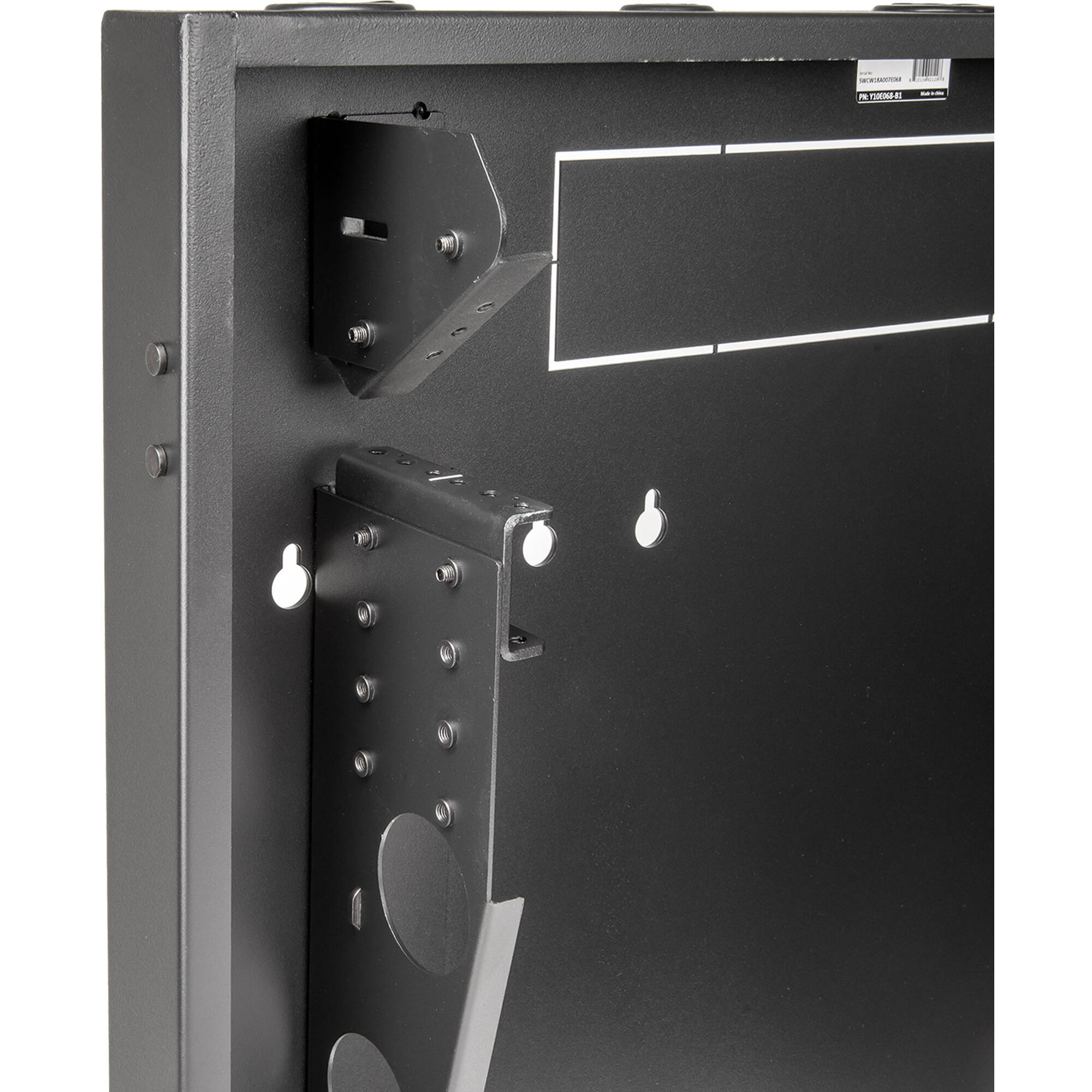 SOLIDRACK 2U LOW PROFILE VERTICAL MOUNT SWITCH-DEPTH WALL-MOUNT RACK ENCLOSURE C — view 11