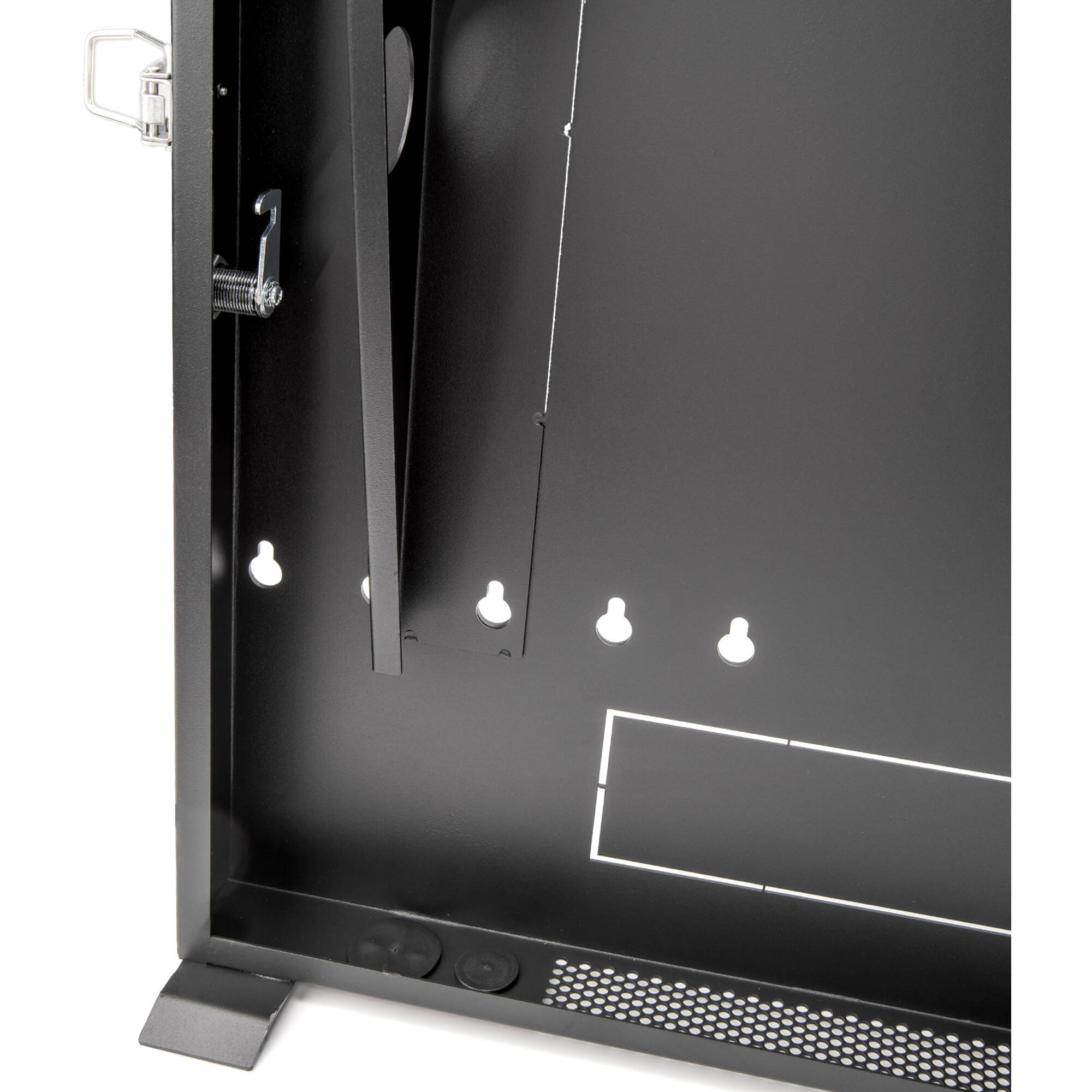 SOLIDRACK 2U LOW PROFILE VERTICAL MOUNT SWITCH-DEPTH WALL-MOUNT RACK ENCLOSURE C — view 14