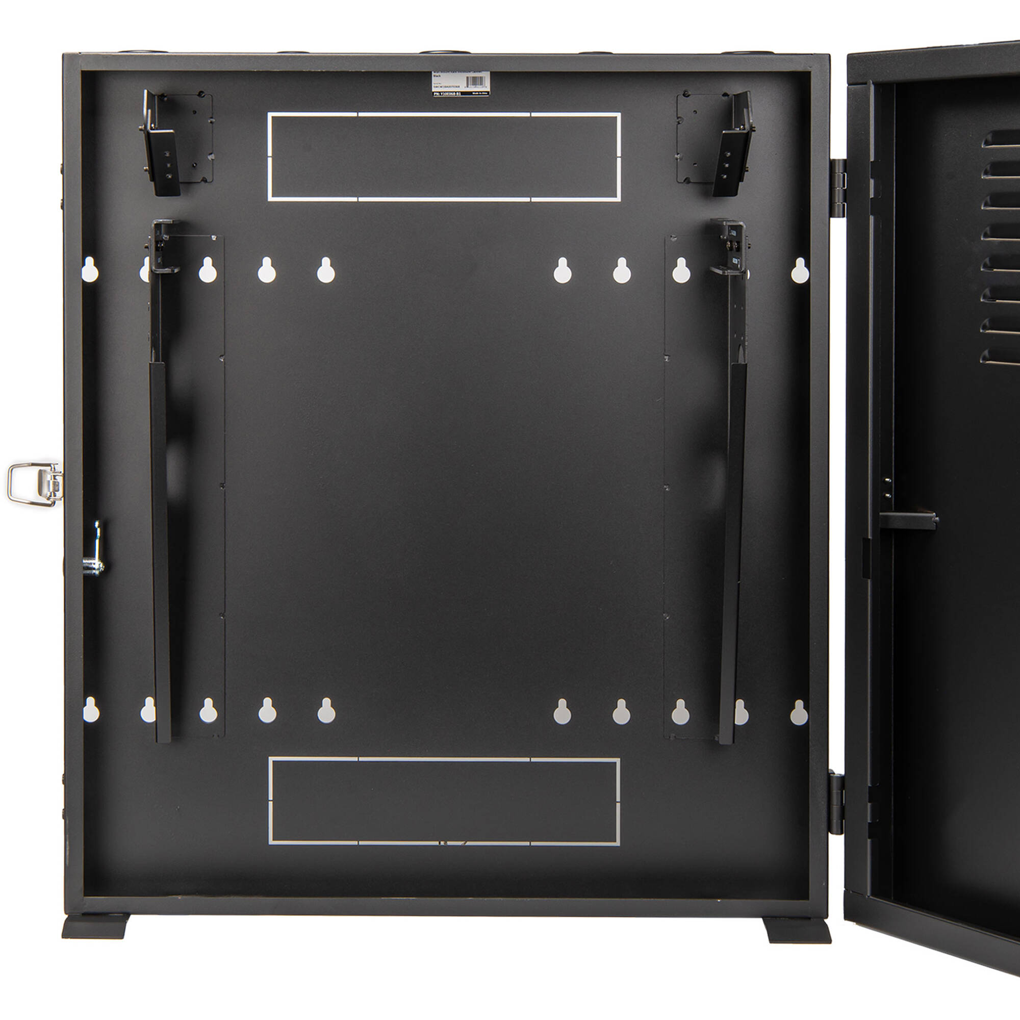 SOLIDRACK 2U LOW PROFILE VERTICAL MOUNT SWITCH-DEPTH WALL-MOUNT RACK ENCLOSURE C — view 3