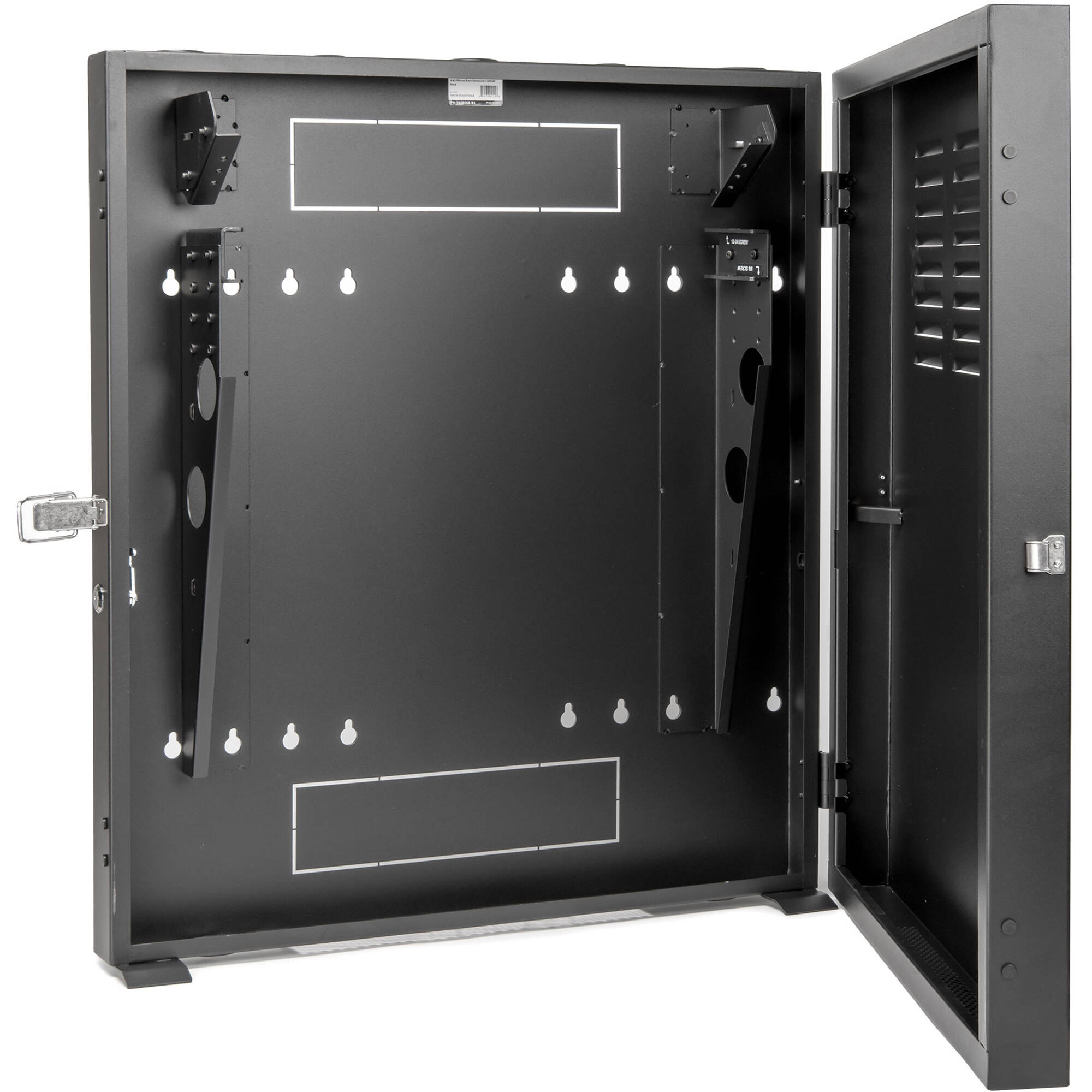SOLIDRACK 2U LOW PROFILE VERTICAL MOUNT SWITCH-DEPTH WALL-MOUNT RACK ENCLOSURE C — view 4