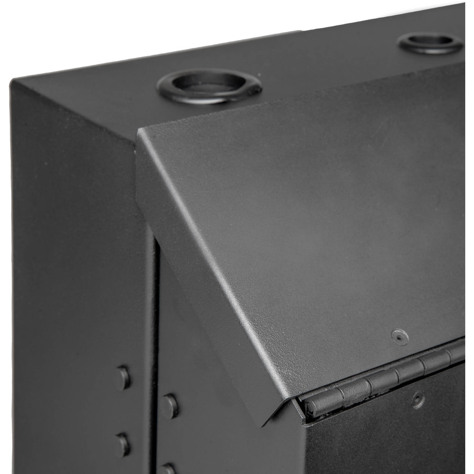 SOLIDRACK 4U LOW PROFILE VERTICAL MOUNT SWITCH-DEPTH WALL-MOUNT RACK ENCLOSURE C — view 18