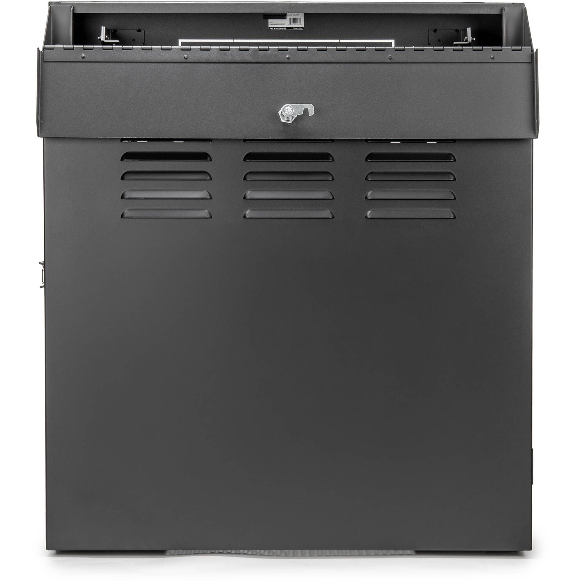 SOLIDRACK 4U LOW PROFILE VERTICAL MOUNT SWITCH-DEPTH WALL-MOUNT RACK ENCLOSURE C — view 3