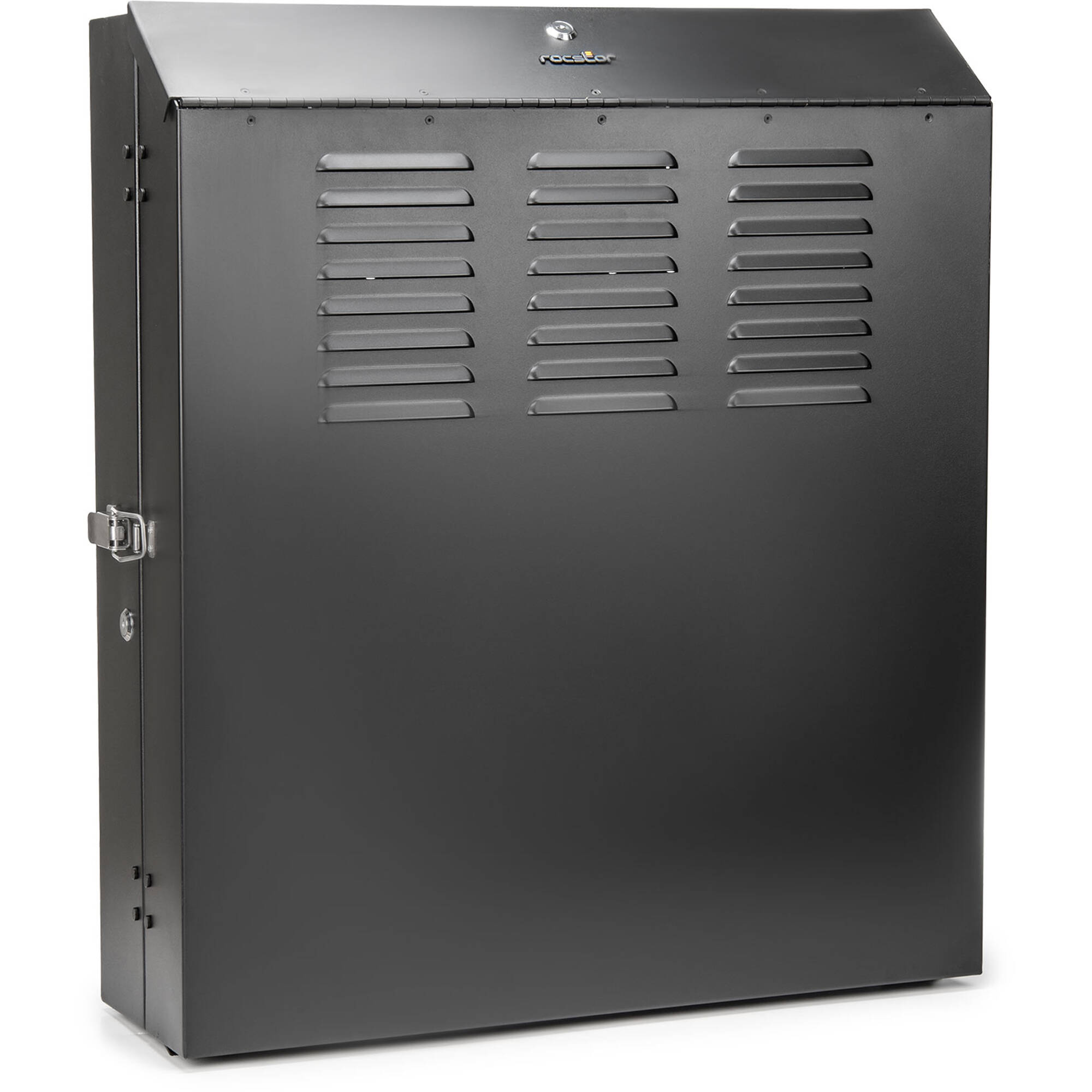 SOLIDRACK 4U LOW PROFILE VERTICAL MOUNT SWITCH-DEPTH WALL-MOUNT RACK ENCLOSURE C — view 4
