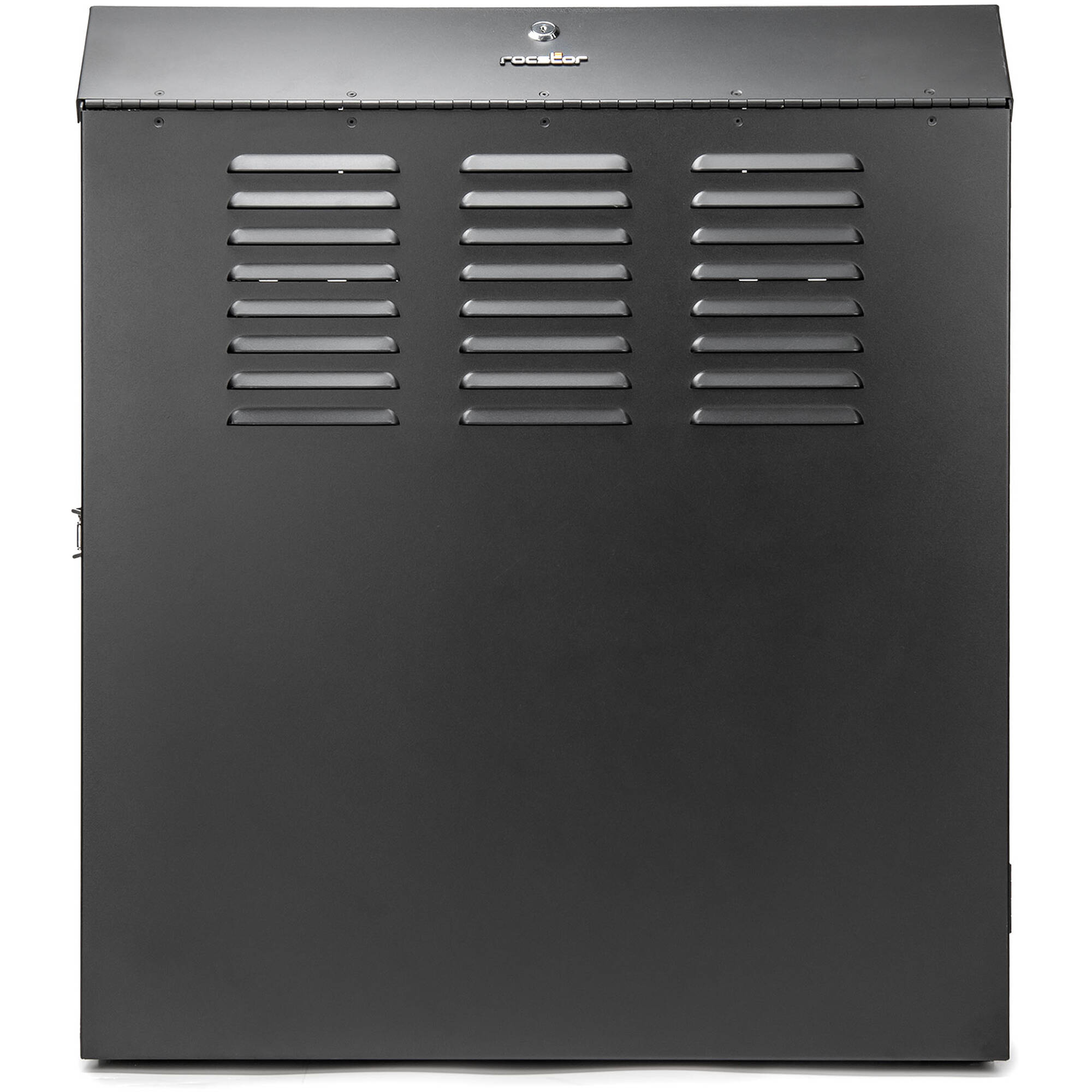 SOLIDRACK 4U LOW PROFILE VERTICAL MOUNT SWITCH-DEPTH WALL-MOUNT RACK ENCLOSURE C — view 5
