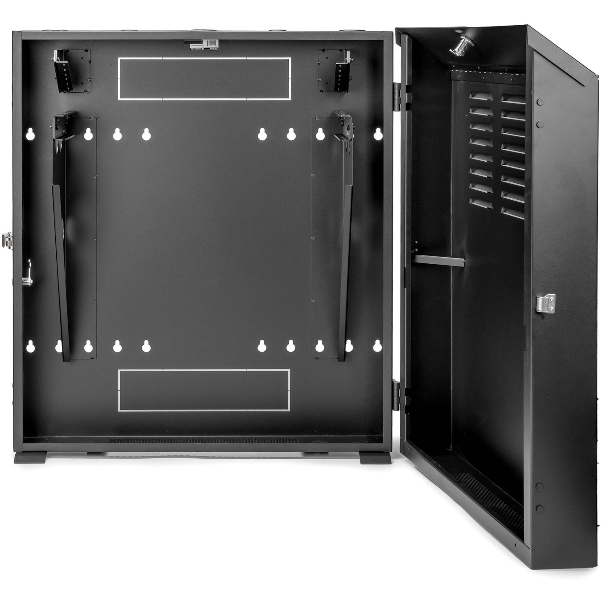 SOLIDRACK 4U LOW PROFILE VERTICAL MOUNT SWITCH-DEPTH WALL-MOUNT RACK ENCLOSURE C — view 6